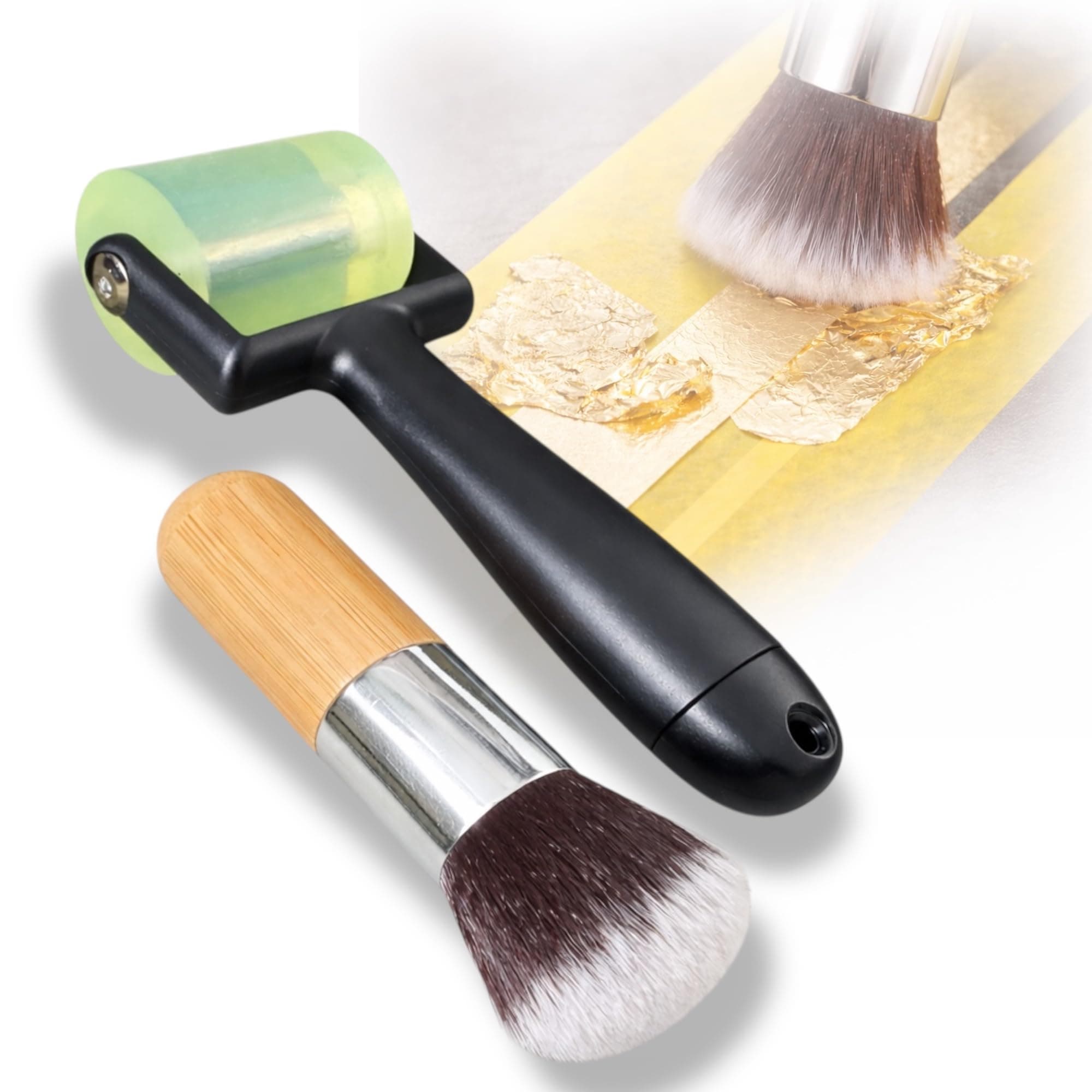 Automotive Gold/Silver Leafing Roller & Duster Combo