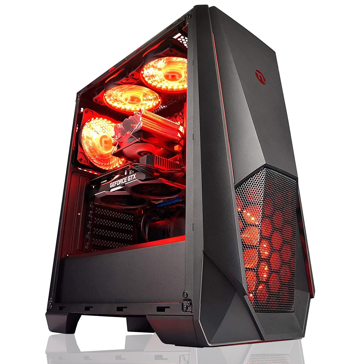 Gaming PC Desktop – Intel Core i5-10400F 2.9GHz, NVIDIA GeForce GTX1650 4GB, 16GB DDR4-3000 RAM, 1TB HDD, 256GB SSD, AC WIFI,Windows 10 Home