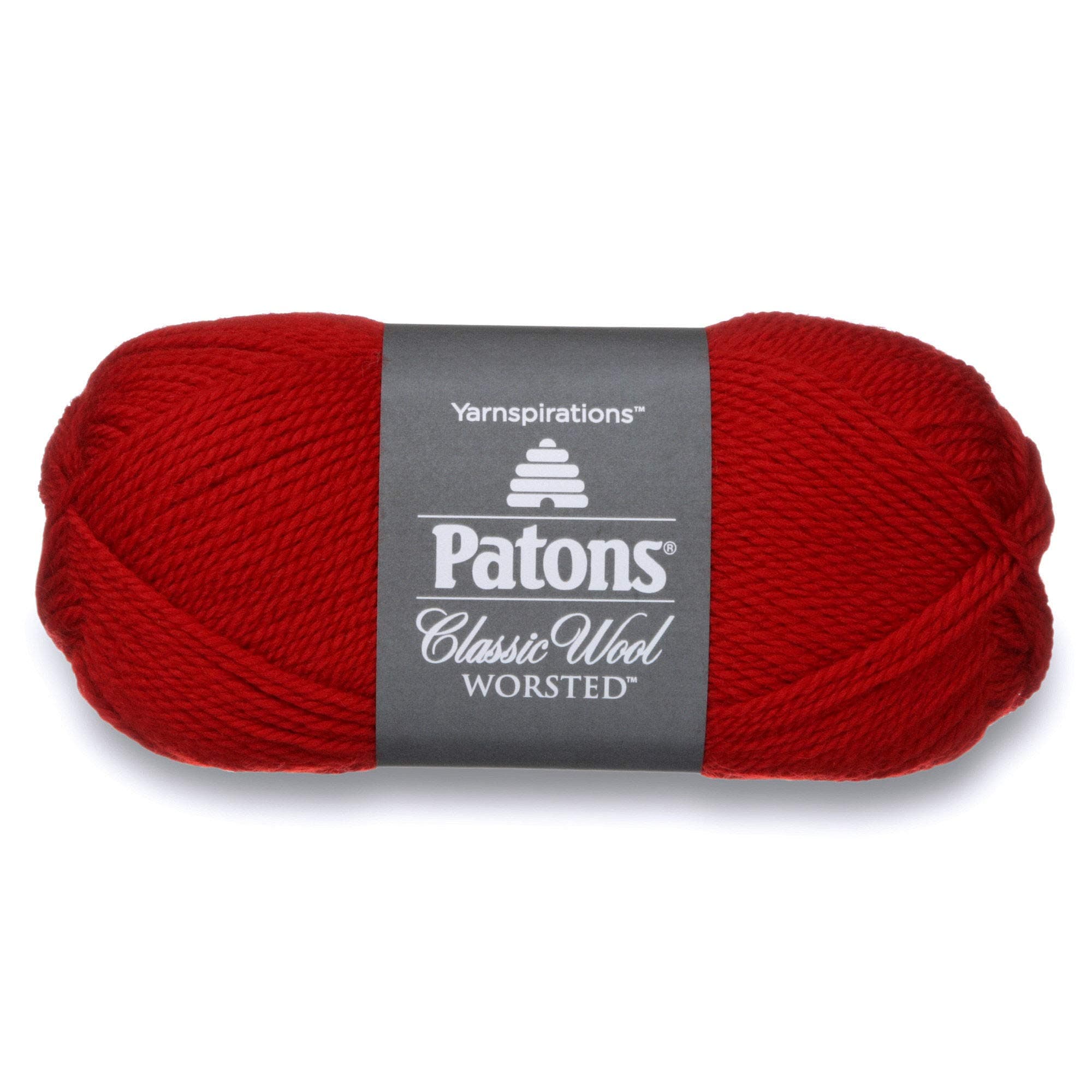 Patons Classic Wool, Bright Red Yarn,