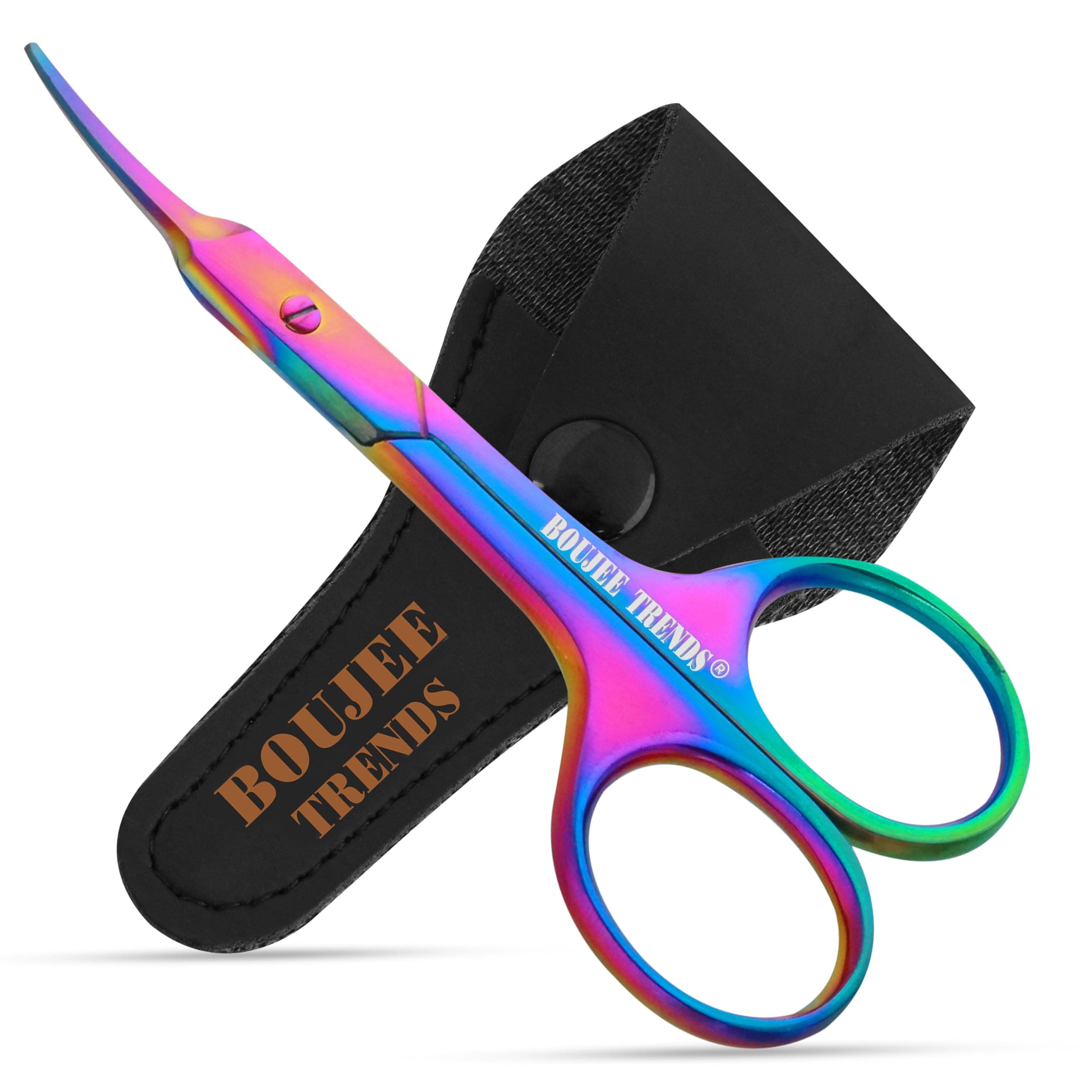 Infant BabyNail Scissors With Blunt Round Points Sharp Gives Safe Confident Cutting Multipurpose Nose Ear Beard Mustache Facial Hair Beauty Scissors(‎BabyNail Scissors)