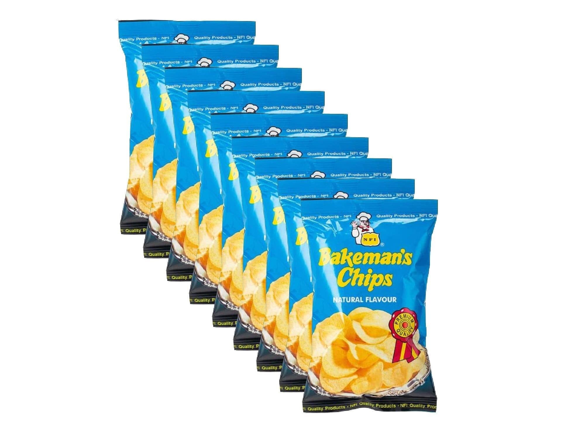 Natural Flavour Potato Chips, Pack Of 25 X Gm