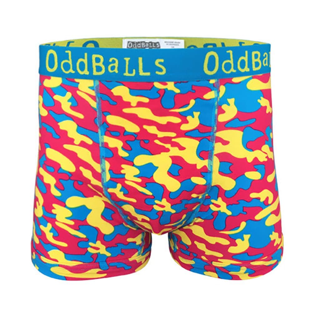 OddBalls Camouflage Boxer Shorts Large