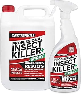 CritterKill Professional Insect Killer Spray | As Used by Pro Pest Controllers | 5 Litre Bulk Pack + 1 Litre with Trigger Spray