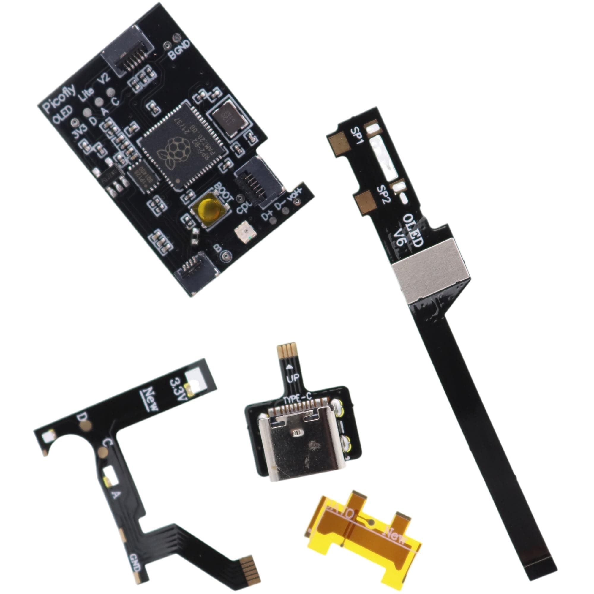 RP2040 V6 Chip Firmware Flashable Tools kit replacement for Picofly Pico