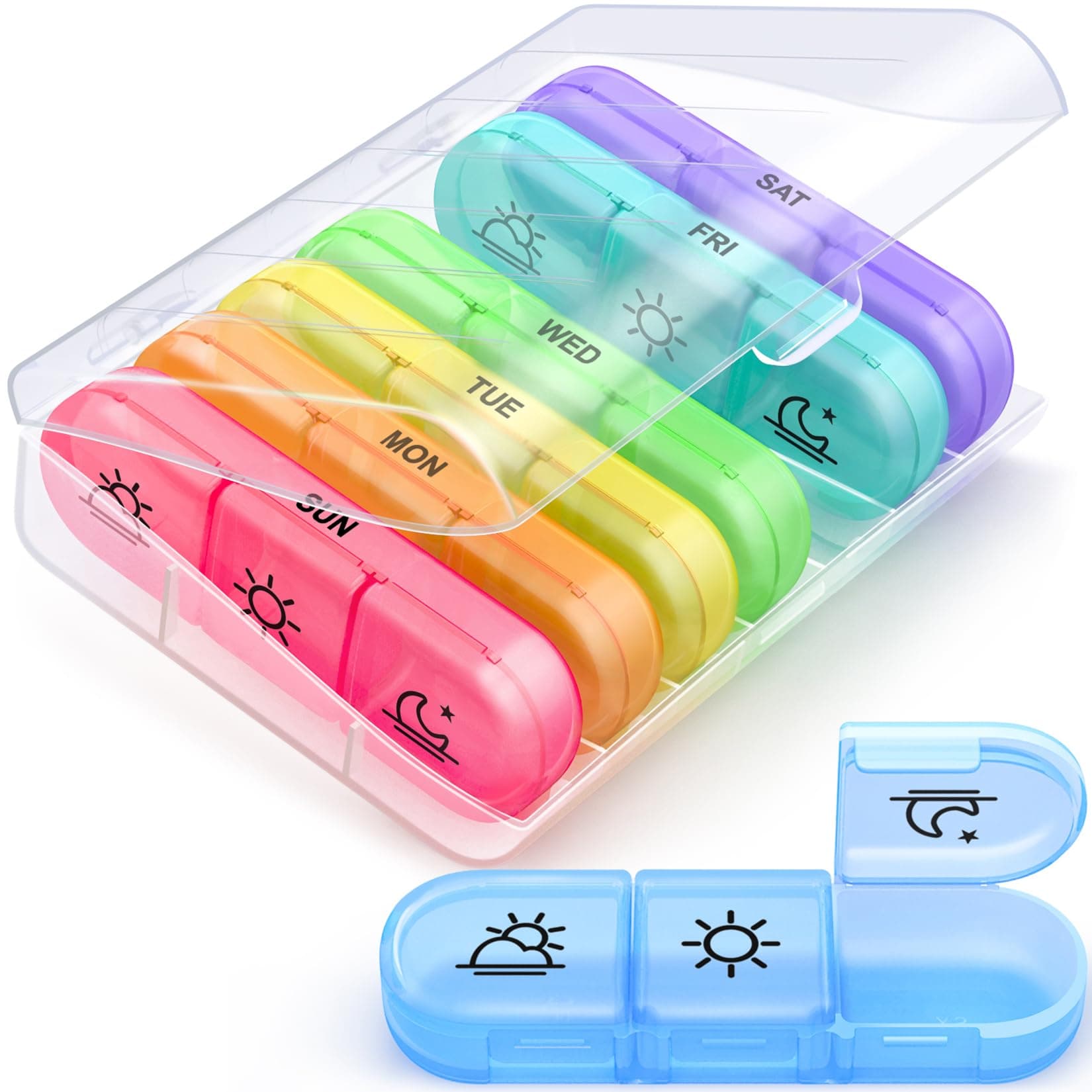 Pill Organizer 3 Times a Day