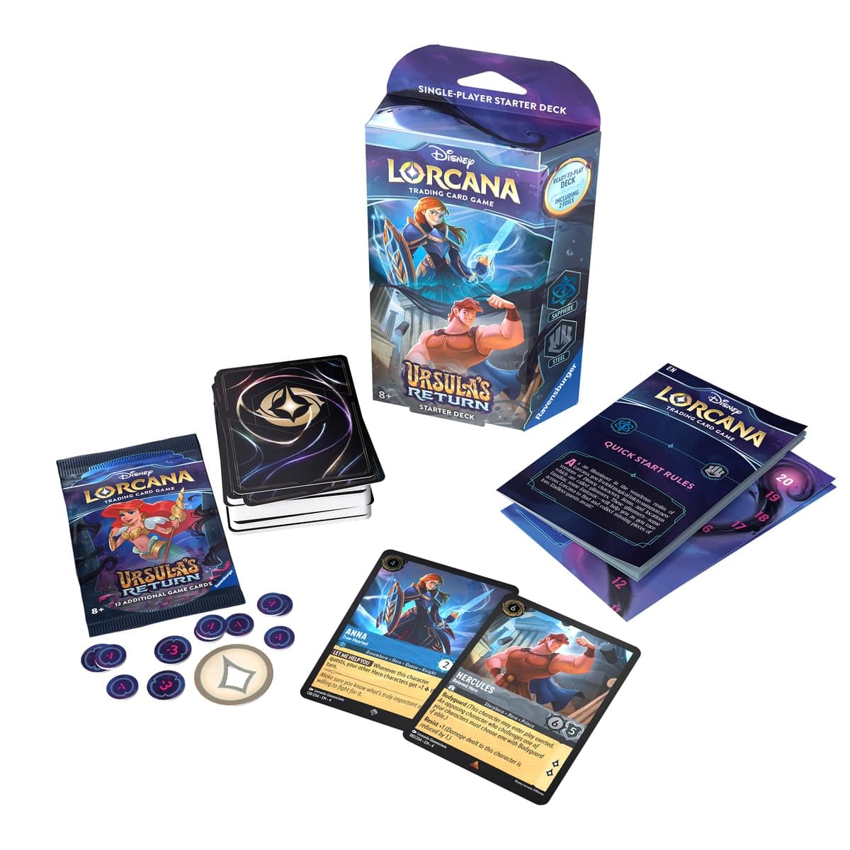 Disney Lorcana Trading Card Game: Set 4 - Starter Deck B