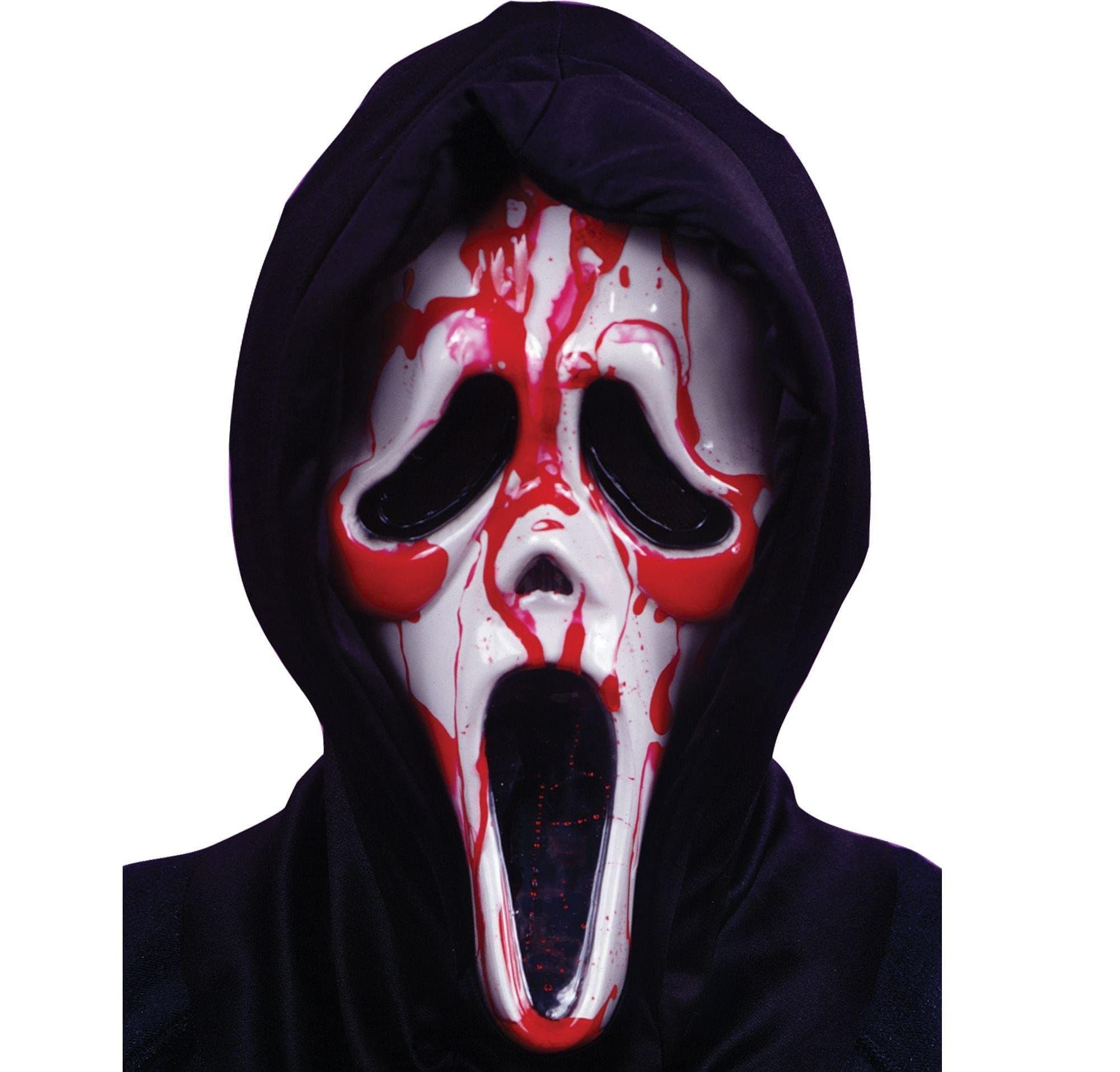 Ghost Face Bleeding Adult Mask
