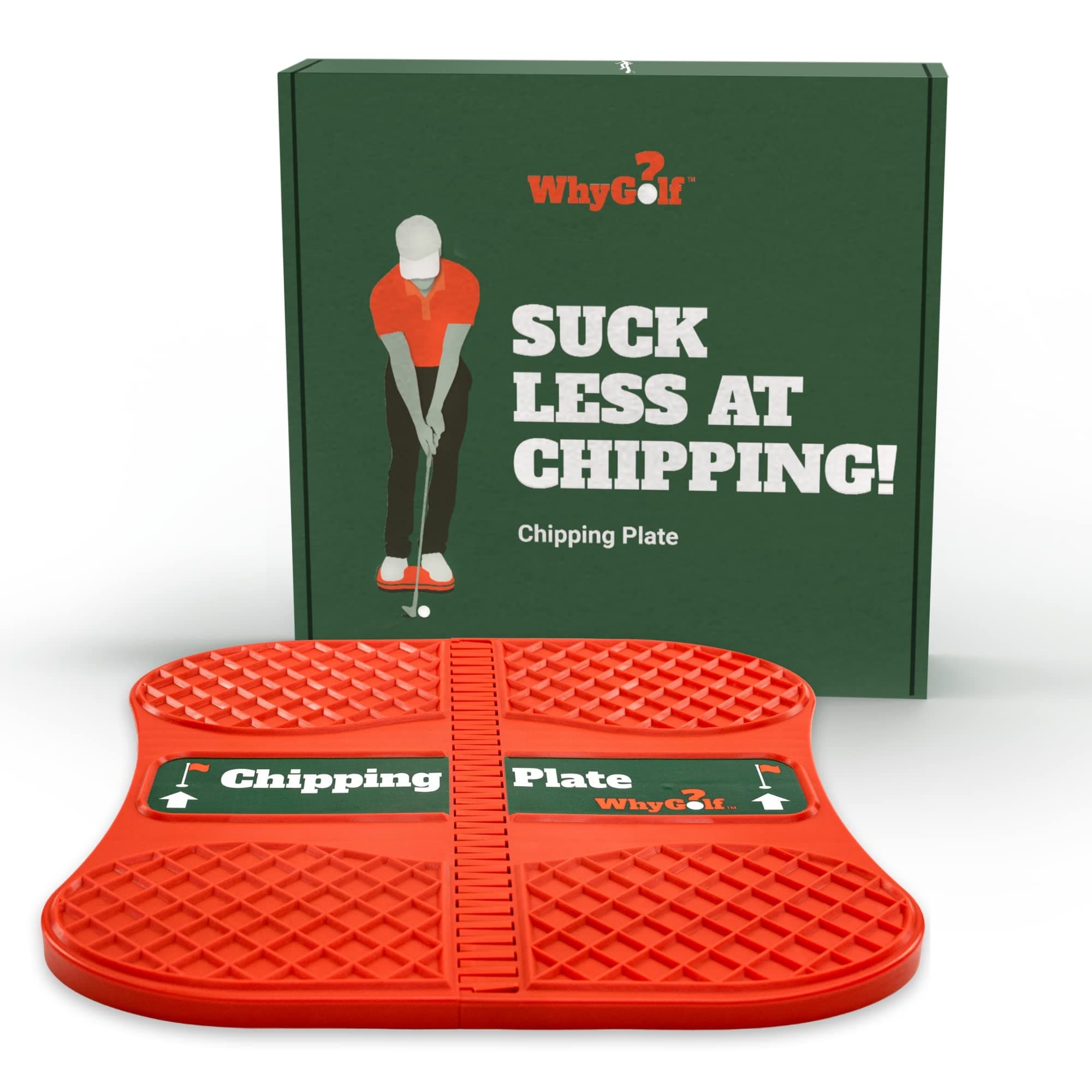 WhyGolf Pressure Plate For Improved Golf Game | Weight Shift Balance Board | Golf Teaching & Training Aid for Club Practice Equipment