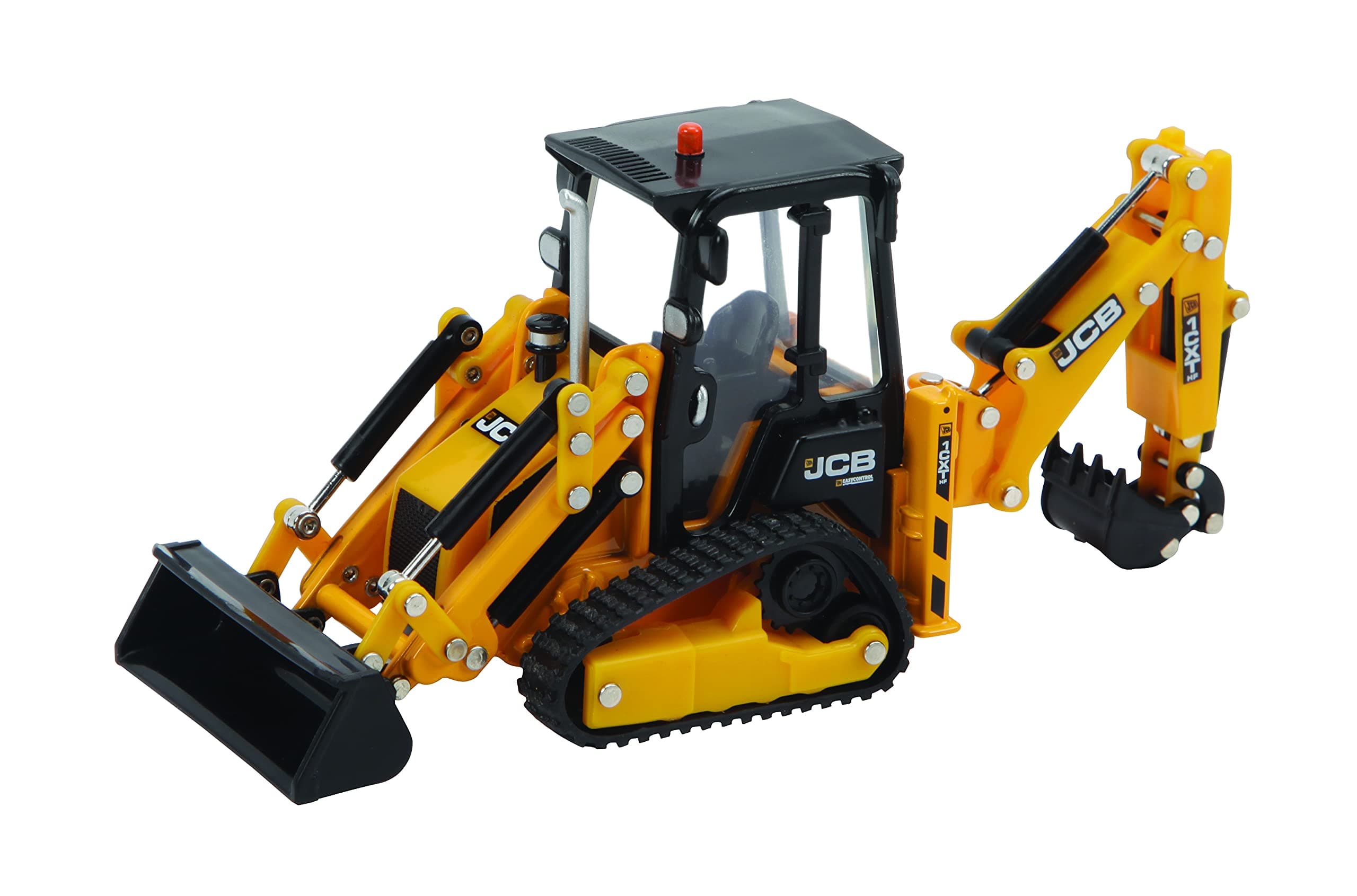 Britains JCB Farm Tractor, Tracked Backhoe Loader, 1:32 JCB 1CXT Truck, Collectable Tractor, 1:32 Scale Farm Toys, Suitable for Collectors and Kids, 3 Year Plus