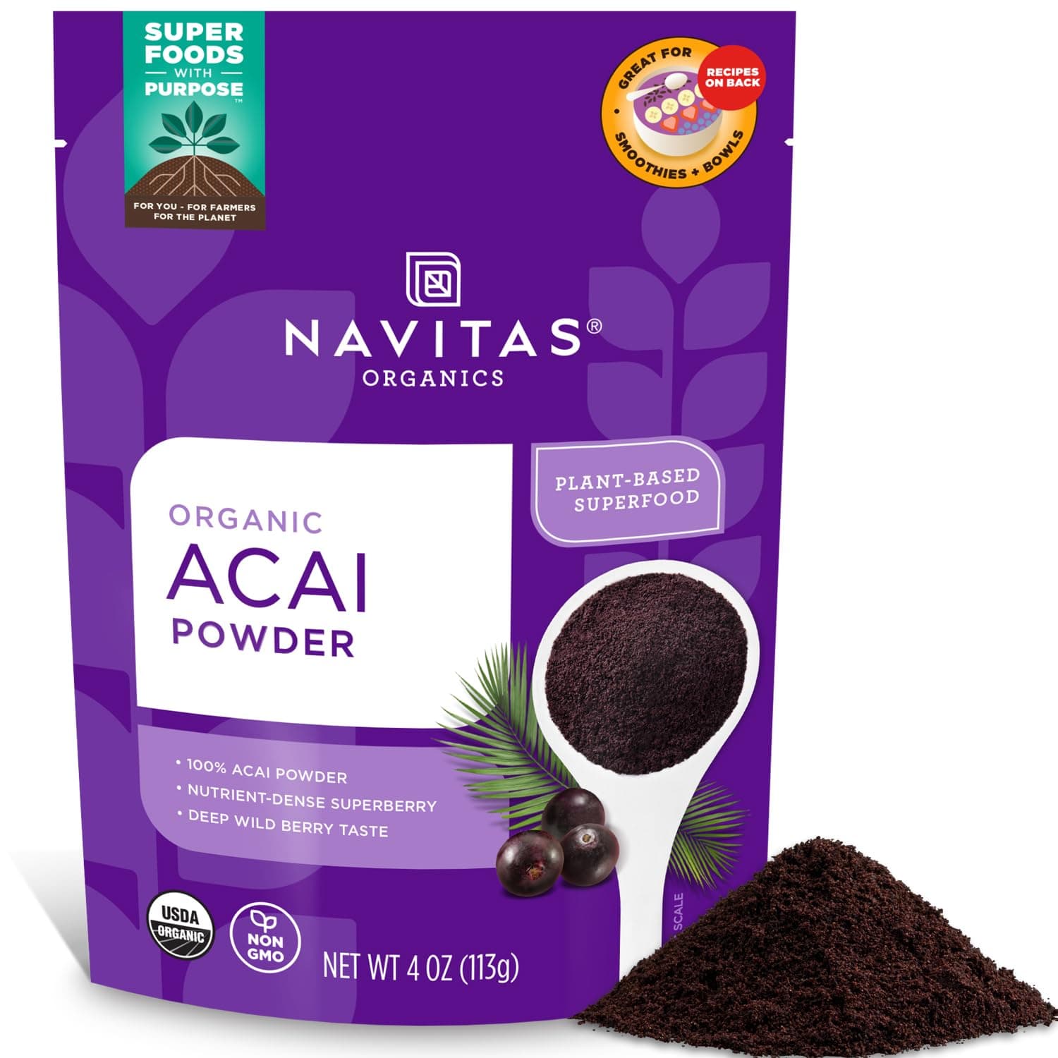 Navitas Acai Berry Powder 4 oz