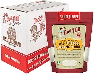 Bob's Red Mill Resealable Gluten Free All Purpose Baking Flour, 22 Ounce (Pack of 4)