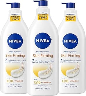 NIVEA Skin Firming Hydration Body Lotion 16.9 fl oz (Pack of 3)