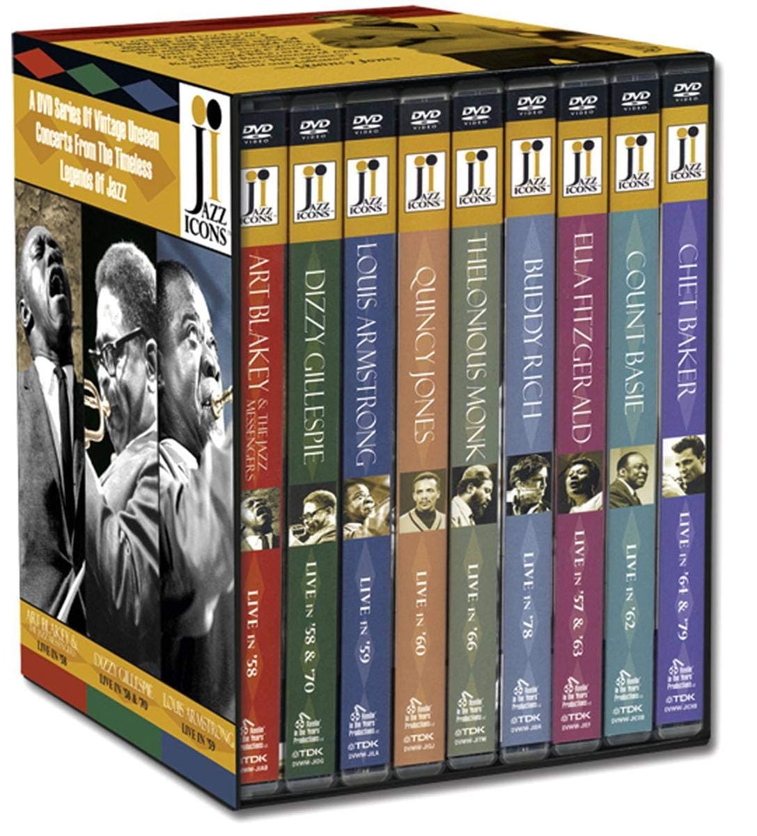 Jazz Icons - Boxed Set: Series 1