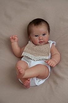 Zero Pam Reborn Baby Dolls Realistic Boy Baby Doll 20 Inch Life Like Newborn Dolls That Look Real Life Size Reborn Silicone Dolls for Girls Ages 3+