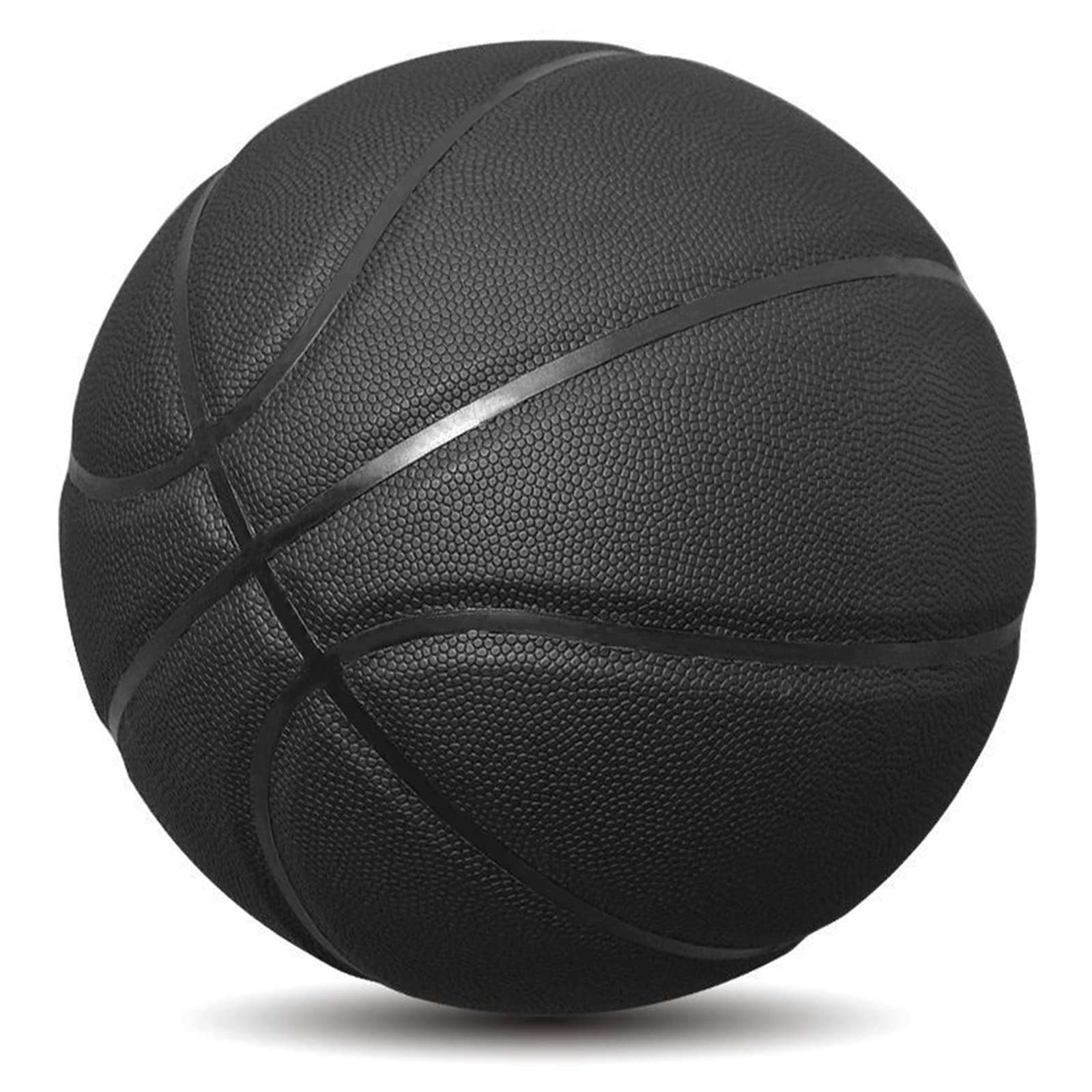 MINDCOLLISION Size 5/6/7 Solid Color Basketball, No Standard Non-Slip Wear-Resistant, Suitable for Indoor and Outdoor Children's Women's Youth Adult Basketball