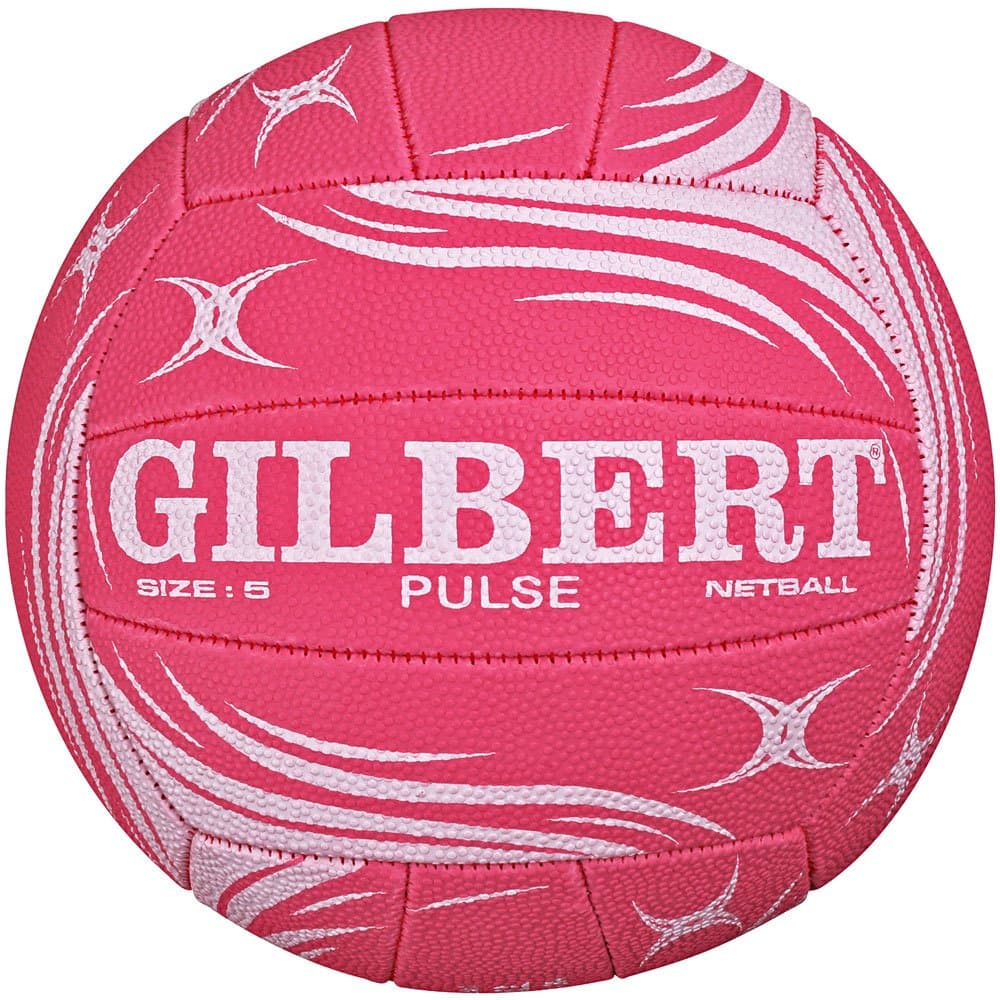 Pulse Netball - Size 5 Pink and White