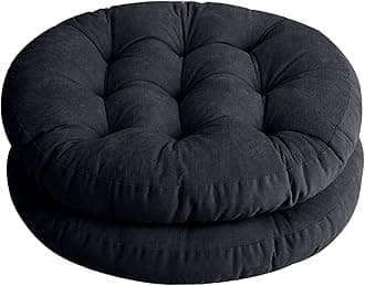 Tiita Outdoor Cushions Square Floor Pillow Thicken Tufted Seat Pad Large Floor Cushion for Yoga Meditation Living Room