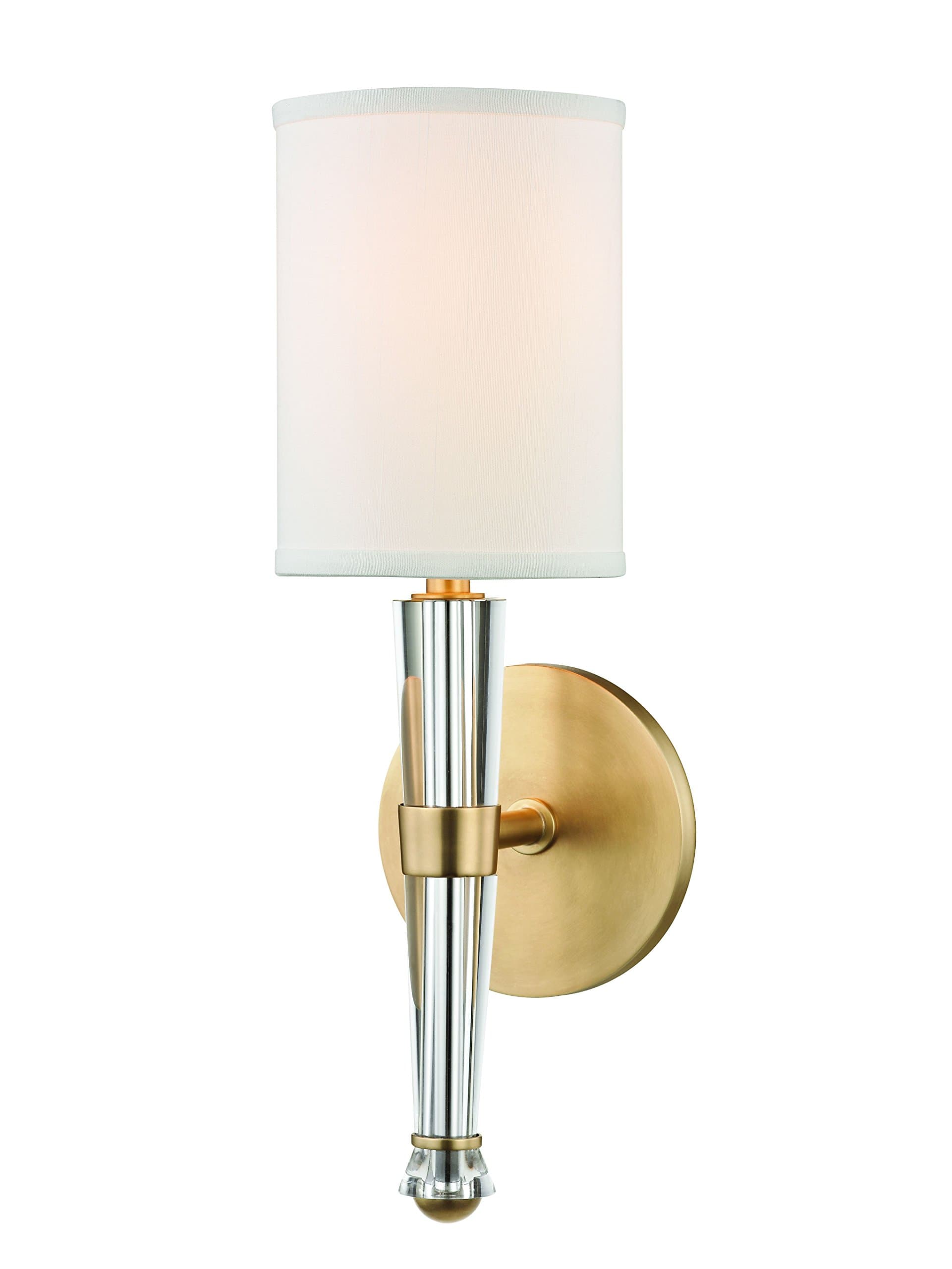 Hudson Valley LightingVolta 1-Light Wall Sconce - 4.75 Inches Wide by 15.25 Inches High-Aged Brass Finish