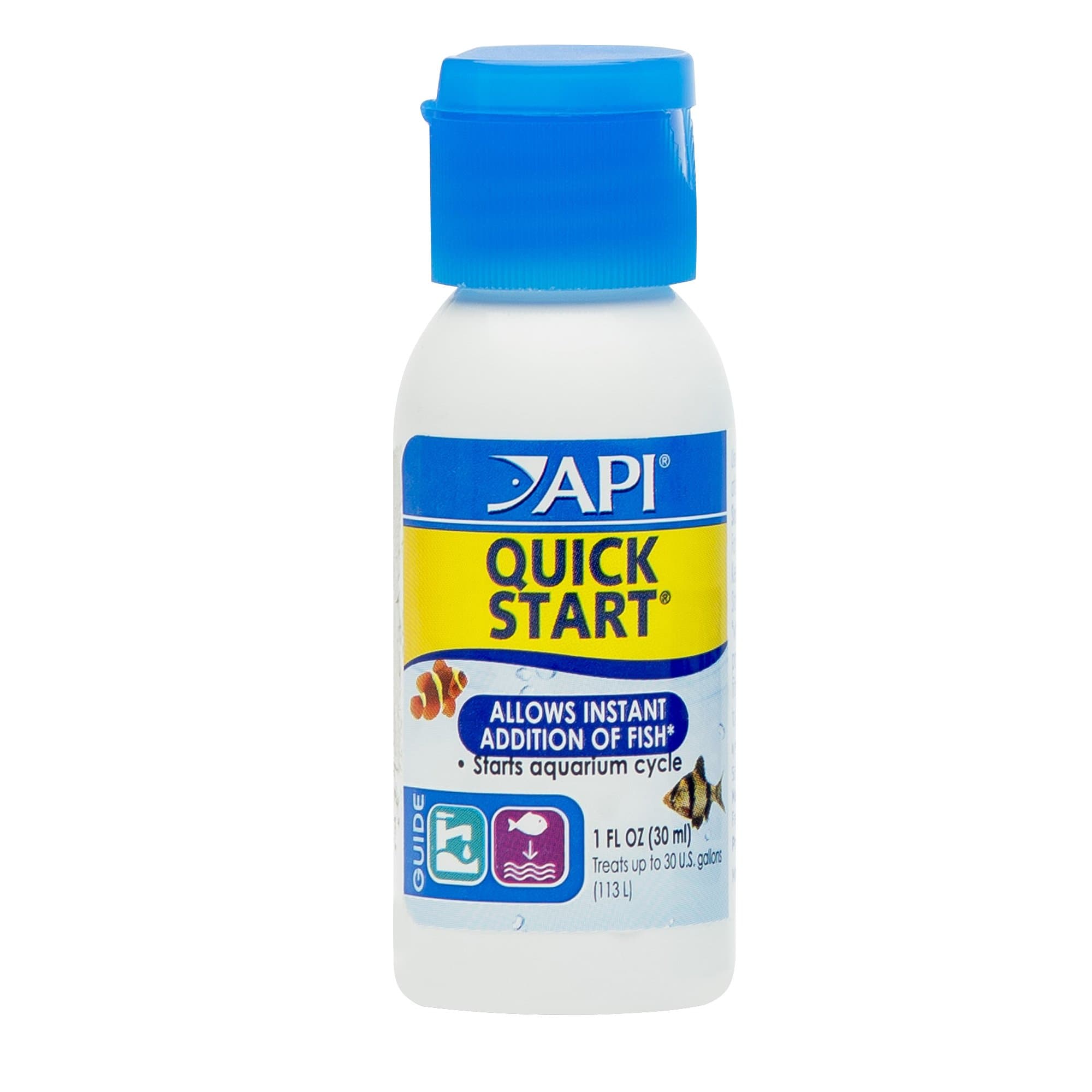 API QUICK START Freshwater and Saltwater Aquarium Nitrifying Bacteria 30 ml Bottle