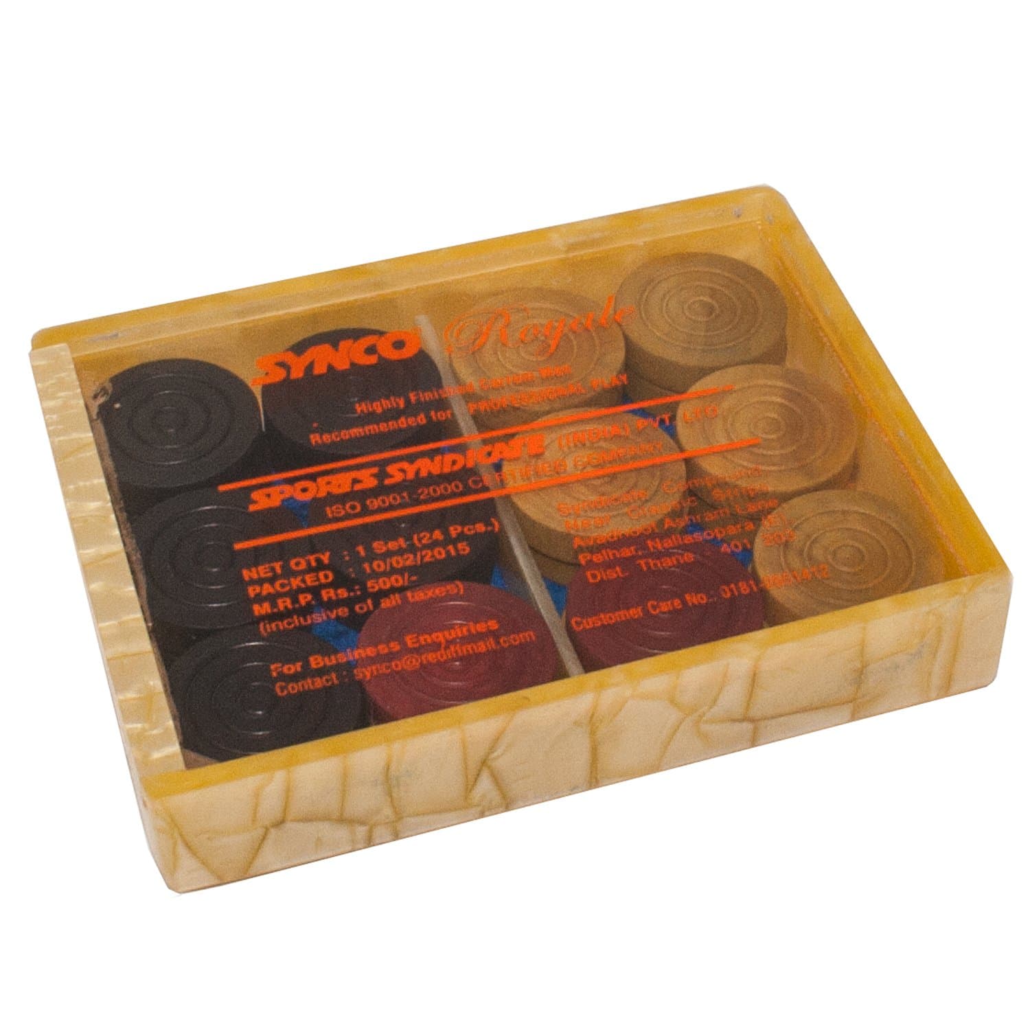 Synco Royale Carrom Coin Set