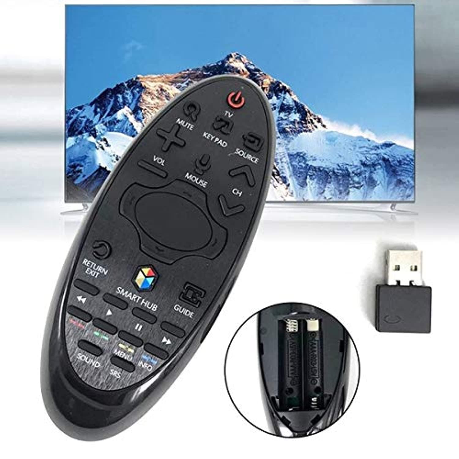 Replacement Remote Control SR-7557 for all Samsung TV/LCD/LED SMART touch 3D Tv and television
