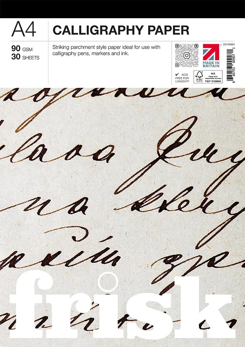 Calligraphy Paper Pad A4 90gsm