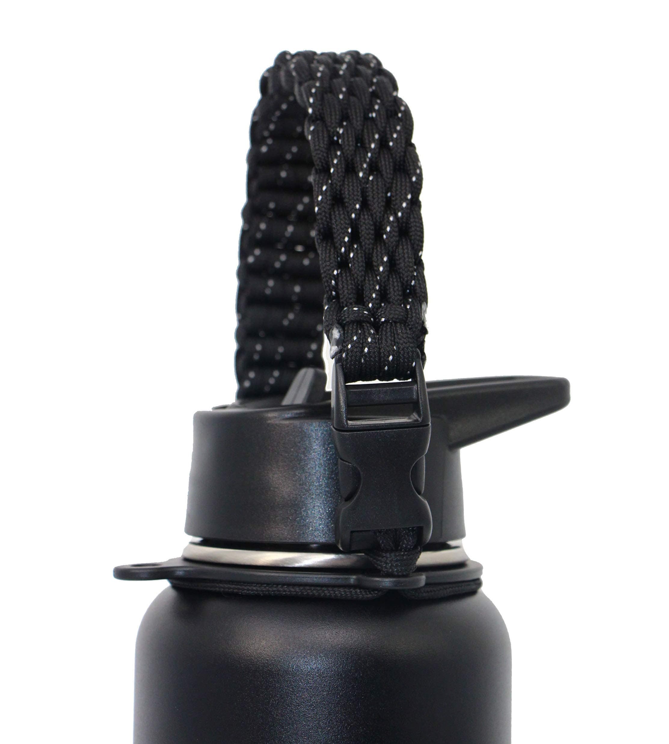 GALAXTEK Paracord Handle Compatible with Hydro Flask, Iron Flask, Simple Modern Summit, Secure Holder, for 12oz - 64oz Accessories