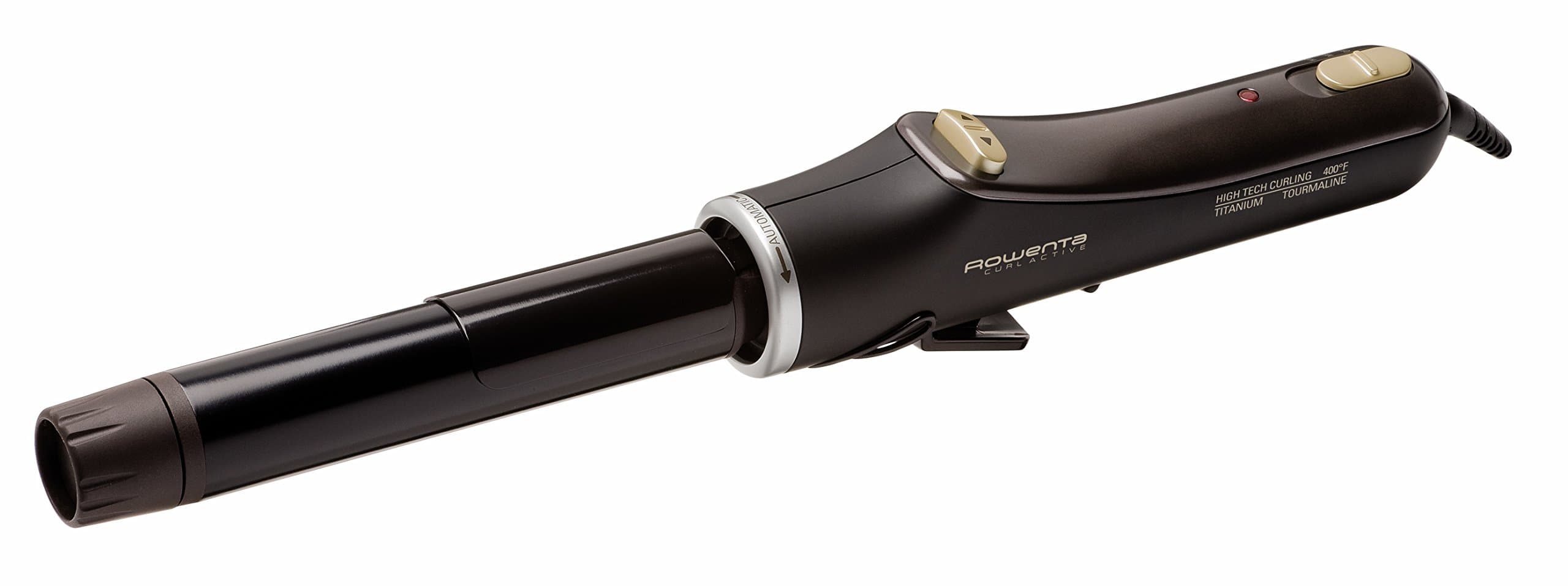 Rowenta - Curl Active 1.25" Curling Iron - Black