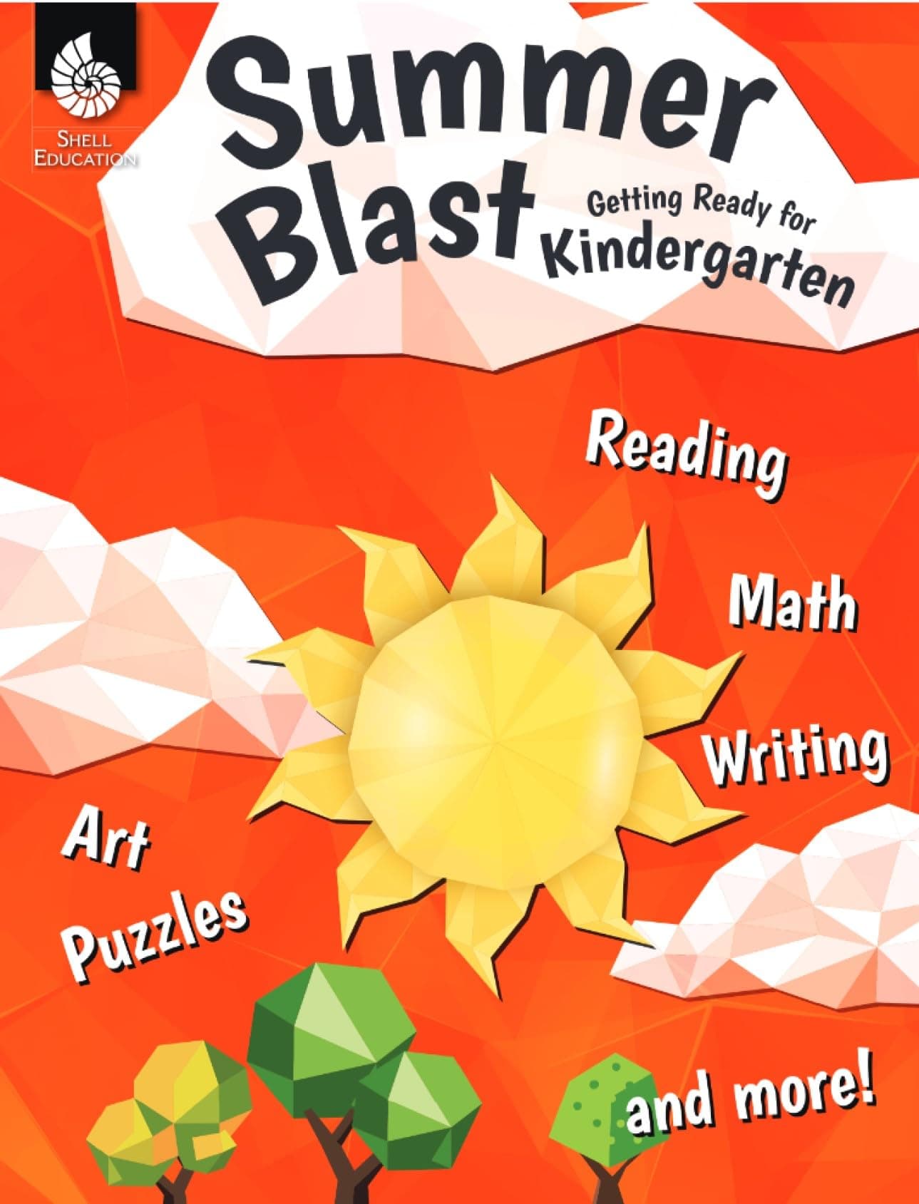 Summer Blast: Getting Ready for Kindergarten – Full-Color Workbook for Kids Ages 4-6 - Reading, Writing, Art, and Math Worksheets - Prevent Summer Learning Loss – Parent Tips