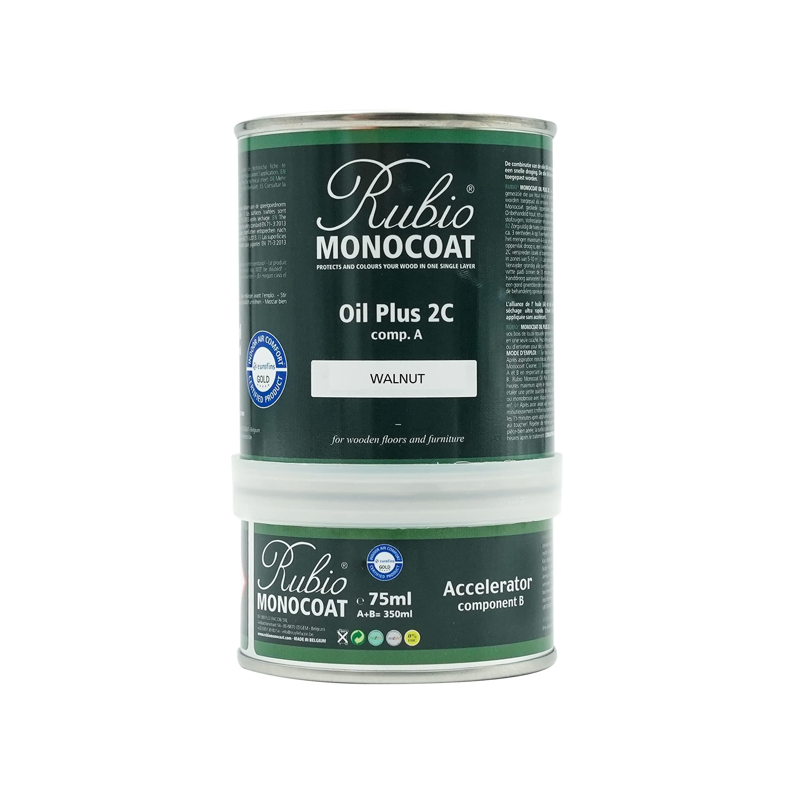Rubio Monocoat Oil Plus 2C, Walnut, 350ML