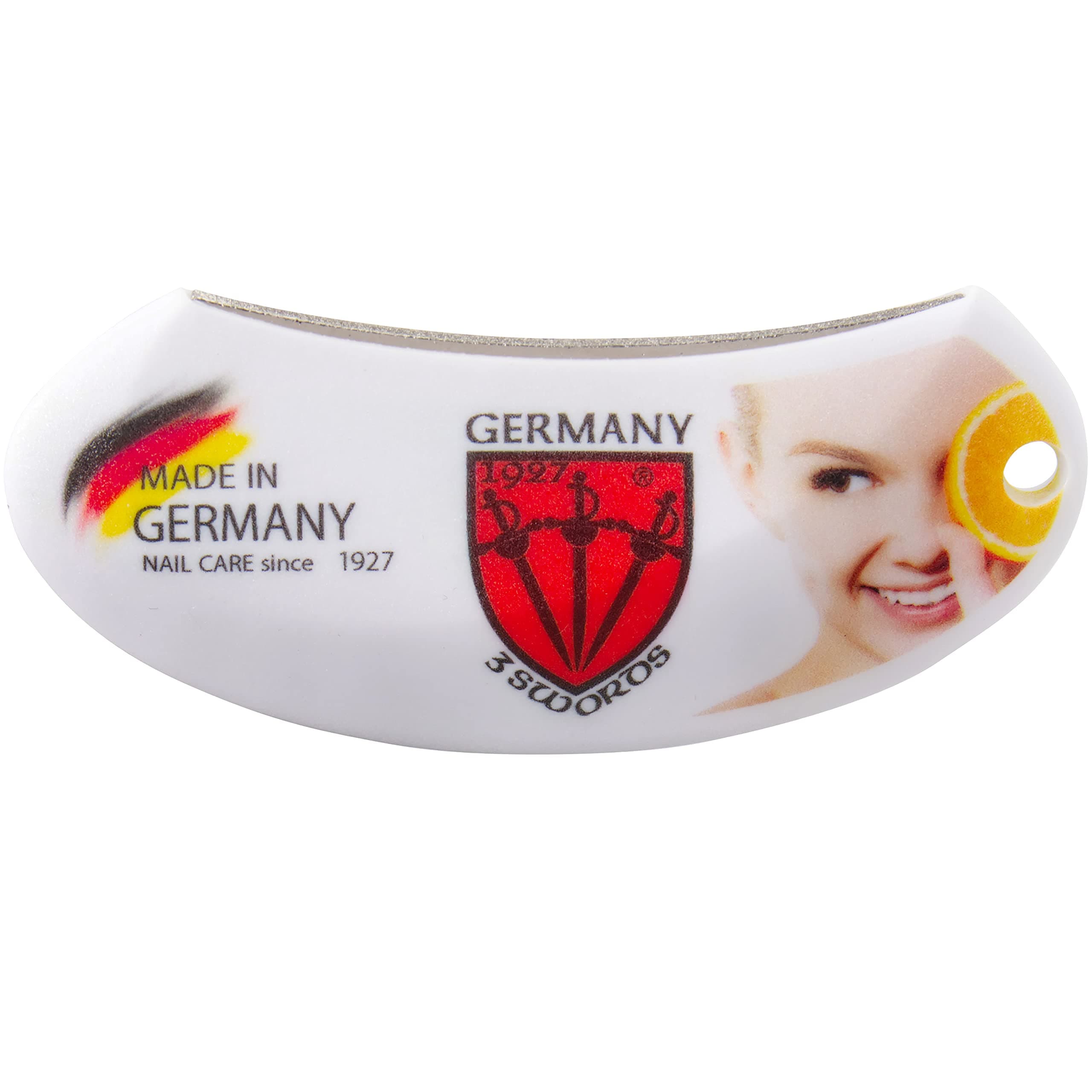 Sapphire Nail File - Rounded Blade - Suitable for All Pockets - Made in Germany