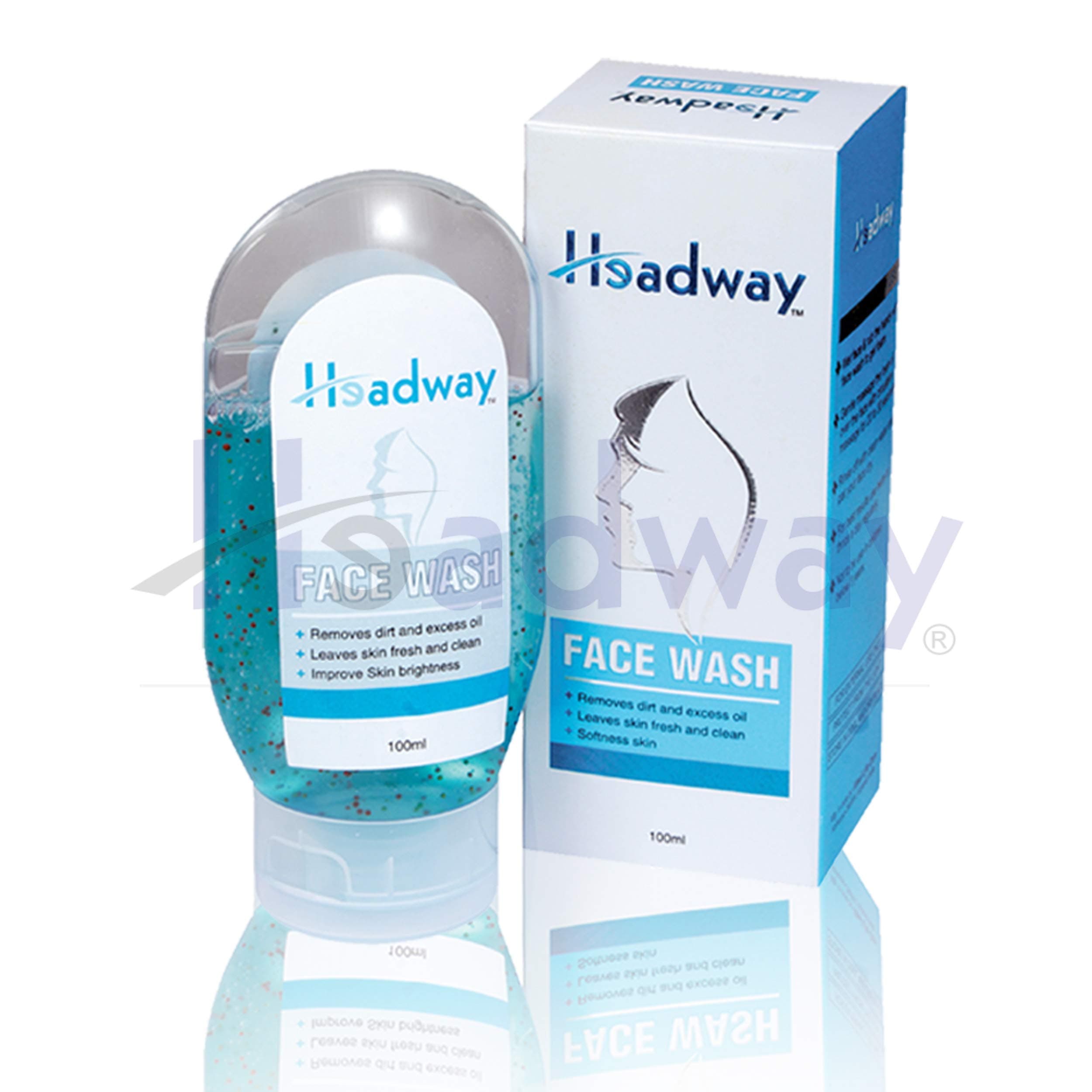 Headway Face Wash for acne control, face wash for dark spot, face wash for oily skin, face wash for man, face wash for woman, skin friendly pH 100 ml (Pack of 2)