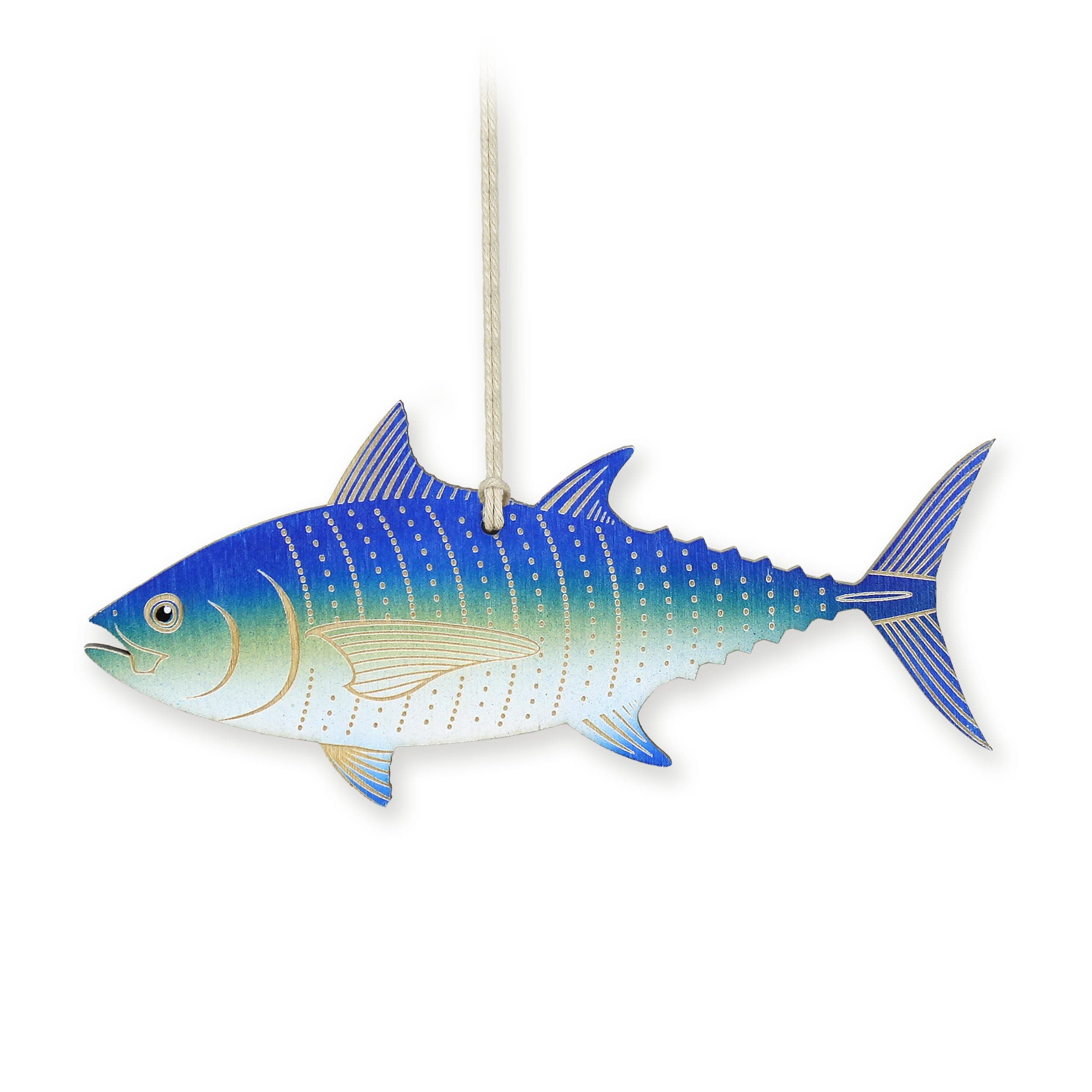 Bluefin Tuna Christmas Ornament