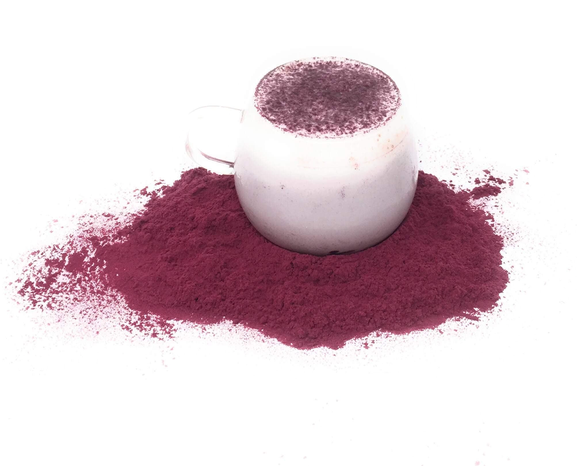 Java Plum – Rare Jamun Powder - 100% Pure Fruit Natural Supercolor Powder, 1.76oz
