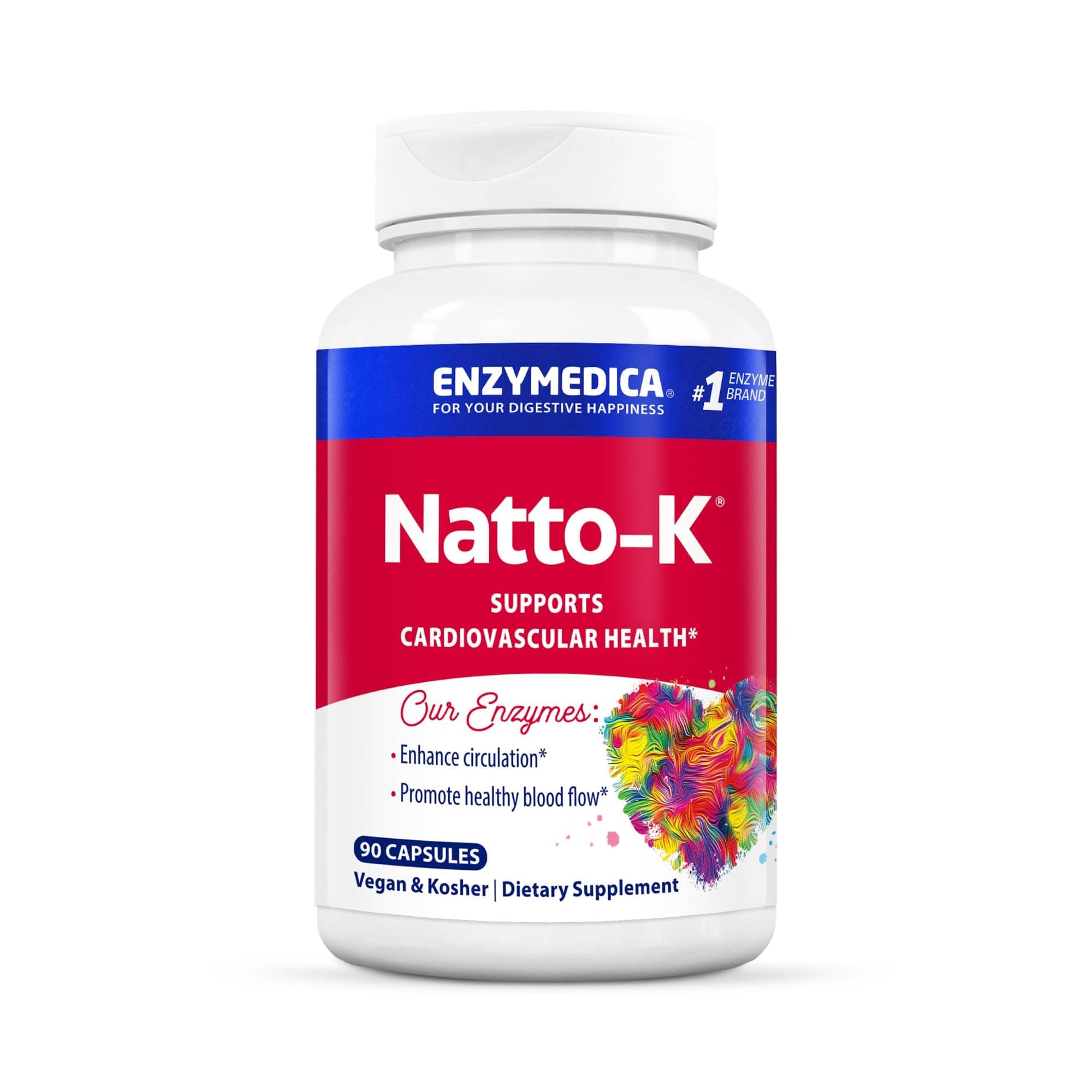 Natto-K Capsules, 90 Count