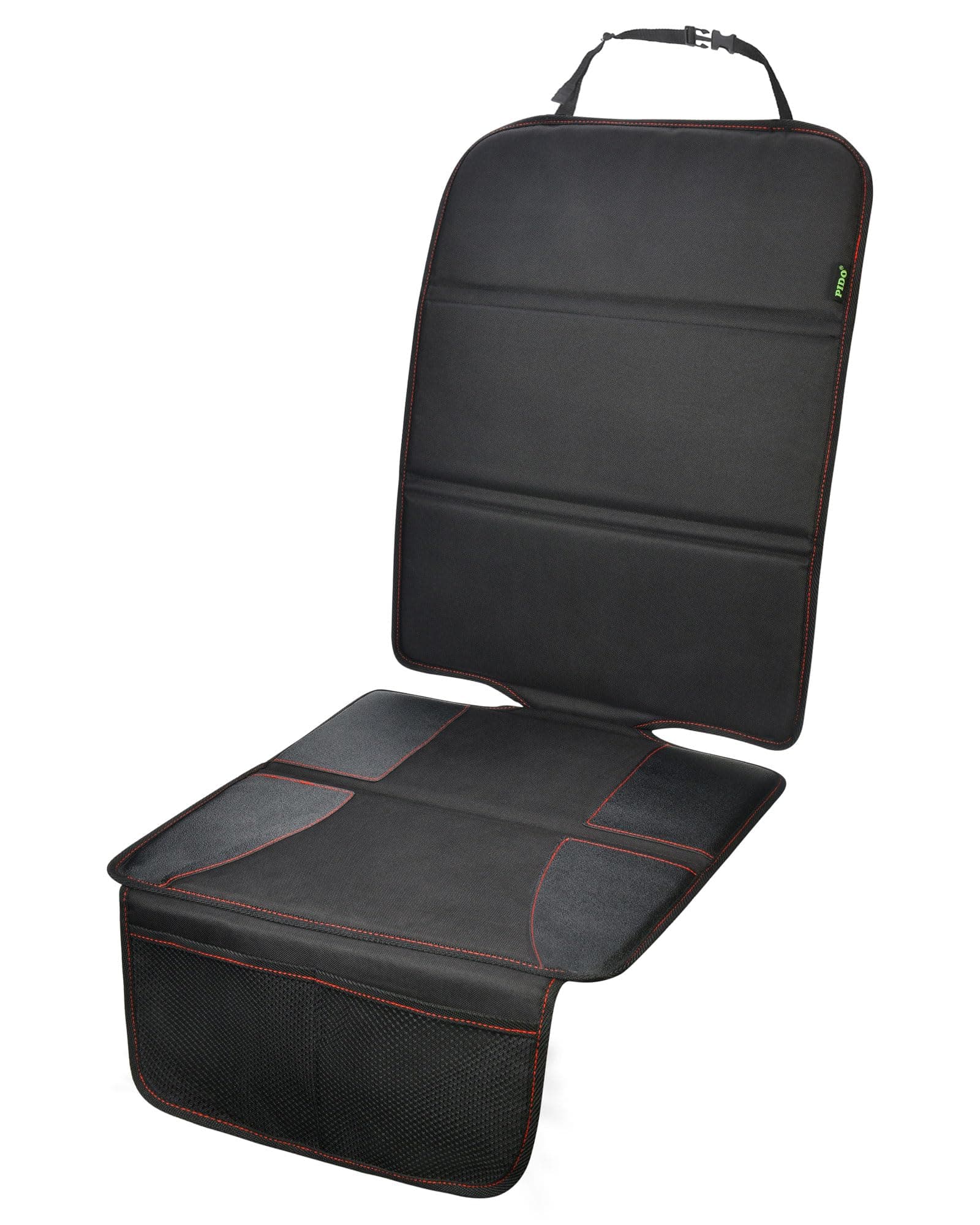 PIDOCar Seat Protector for Child Car Seat with Thick Padding, Waterproof Fabric and Storage Pockets, Child/Baby Carseat Padding Mat, Universal Fit for Vehicle Leather Upholstery