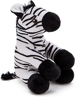 Children's Soft Cuddly Plush Toy Animal - Perfect Perfect Soft Snuggly Playtime Companions for Children (12-15cm /5-6") (Zebra)