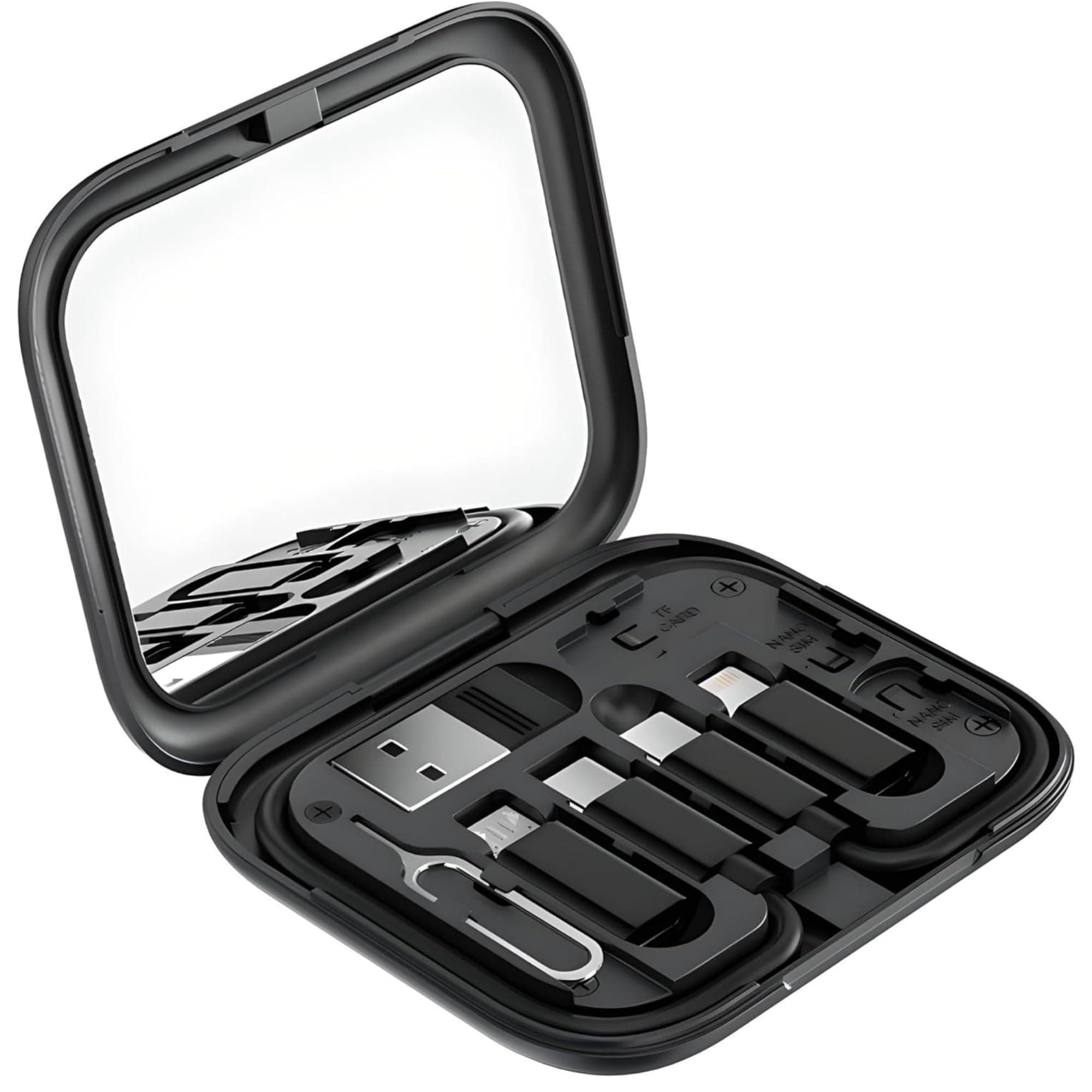 – Betron USB Type C to Lightning, Micro-USB, and USB-A Adapter Set – Multi-Adapter Charging Kit for iPhone, Samsung and More