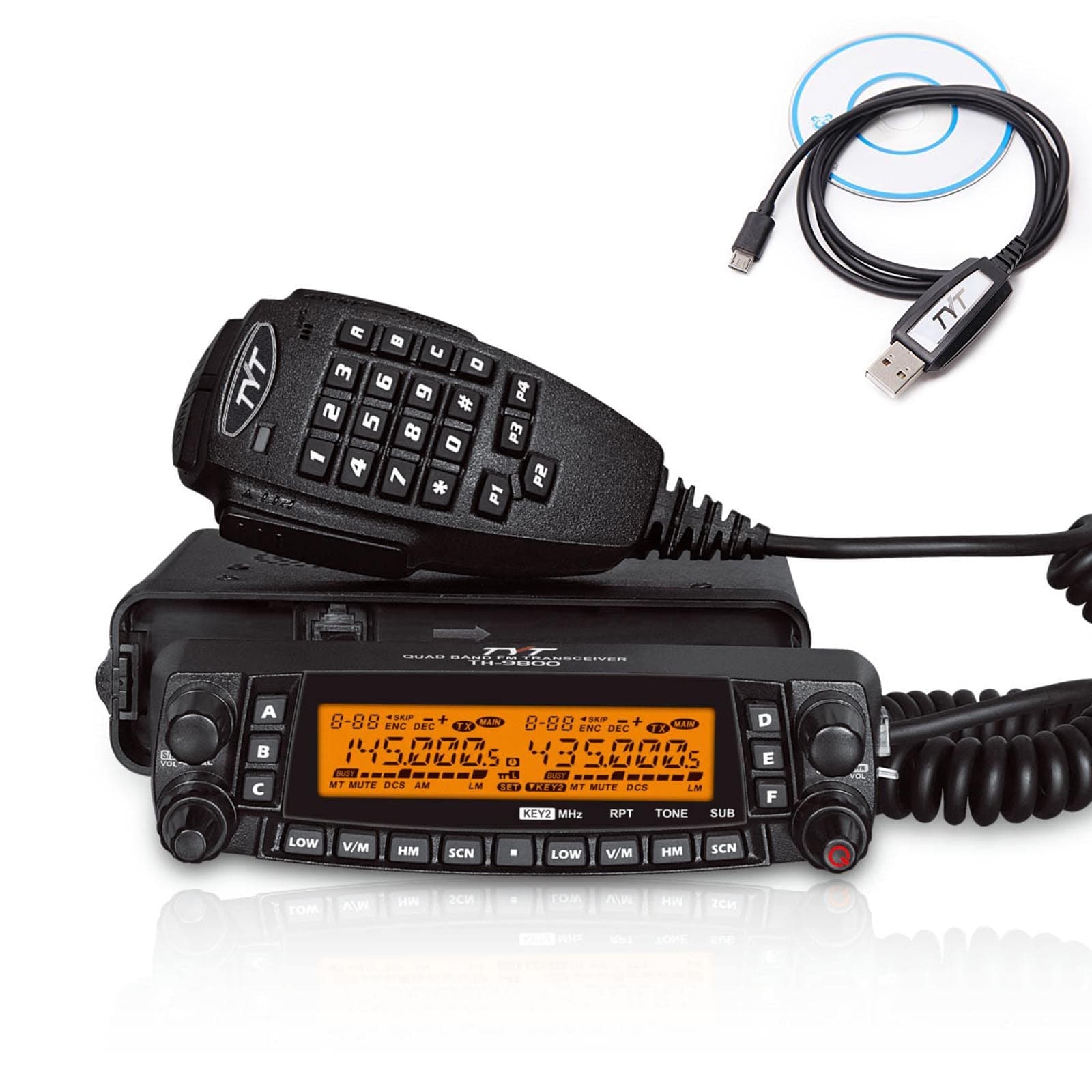 TYT Quad Band Cross-Band Mobile Transceiver