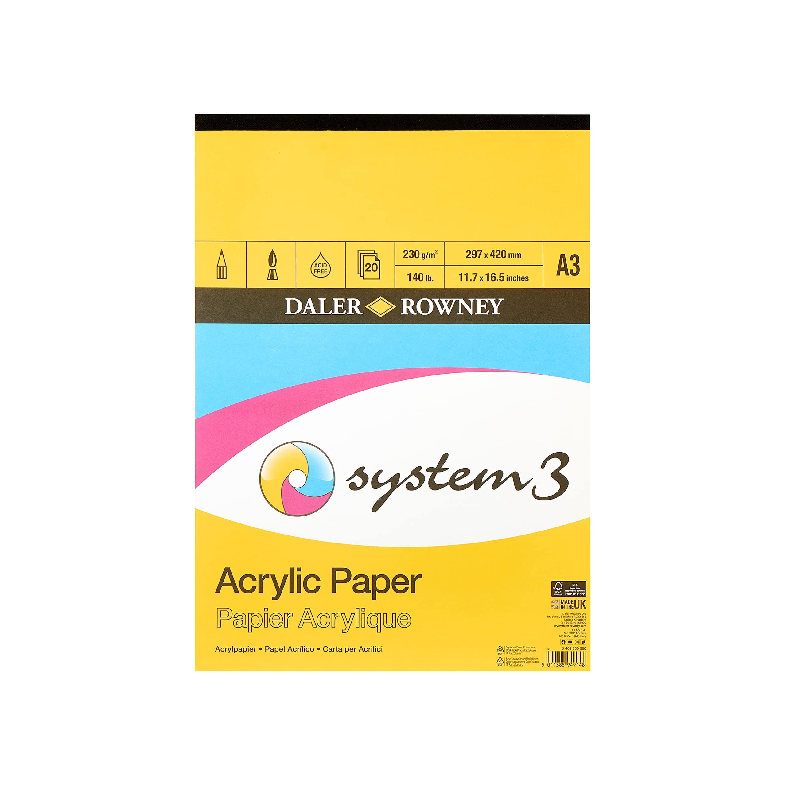 DR System 3 Pad - A3, GDAS3A3