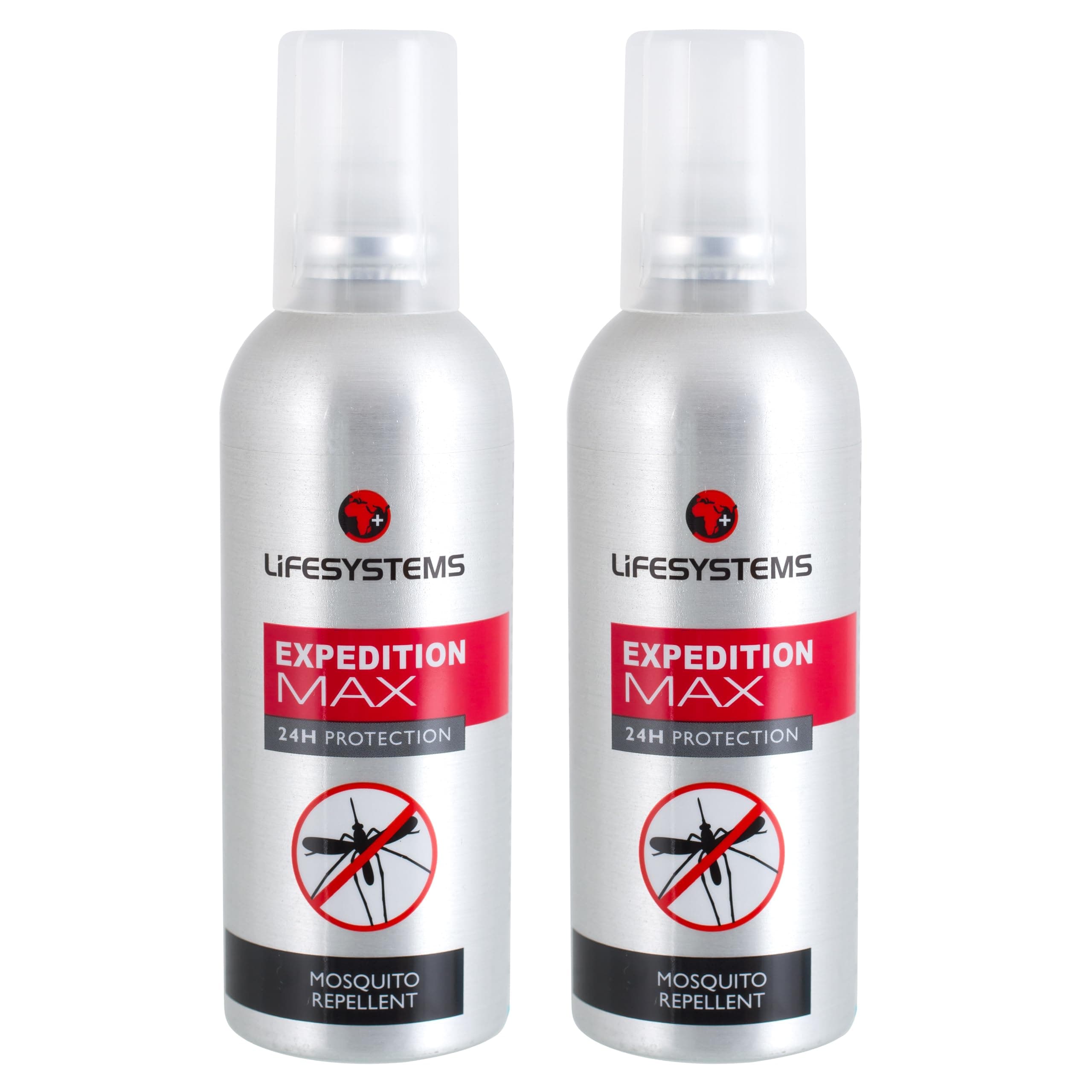 Lifesystems2-Pack Insect Repellent Expedition Maximum DEET Pump Spray, Repels Mosquitoes, Biting Insects and Ticks, Up to 8hrs Protection, Ideal for Any Destination Including Jungle Tropics