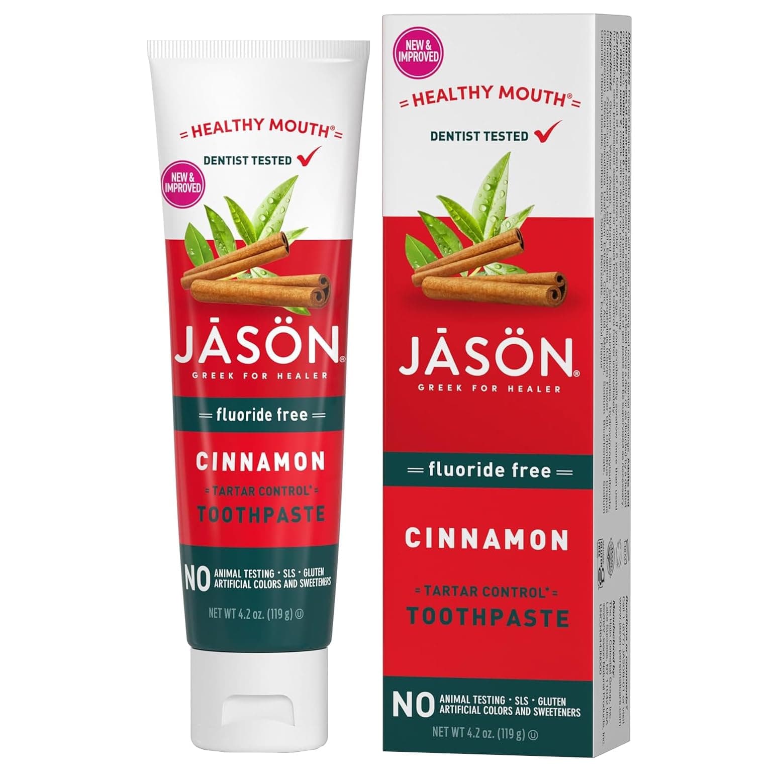 Tea Tree – Cinnamon Toothpaste (Healthy Mouth) – 125 g