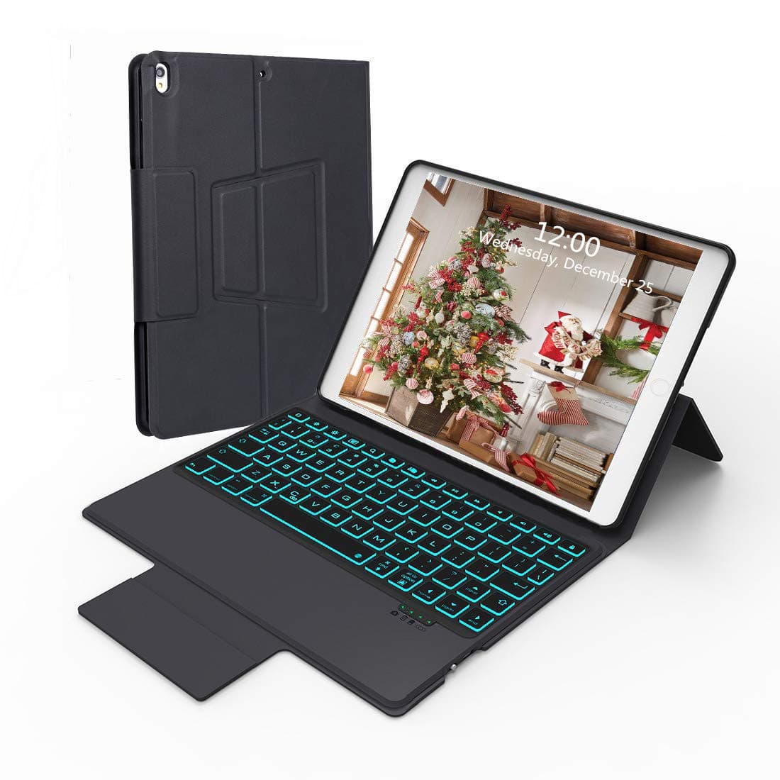 iPad Keyboard Case 9.7 for iPad 2018 6th Gen, iPad 2017 5th Gen, iPad Pro 9.7,iPad Air 2 Air 1,iPad 6th Generation Cases with Keyboard 7 Colors Backlit