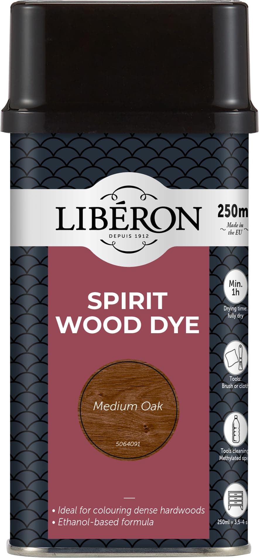 Libéron Spirit Wood Dye Medium Oak 250ml