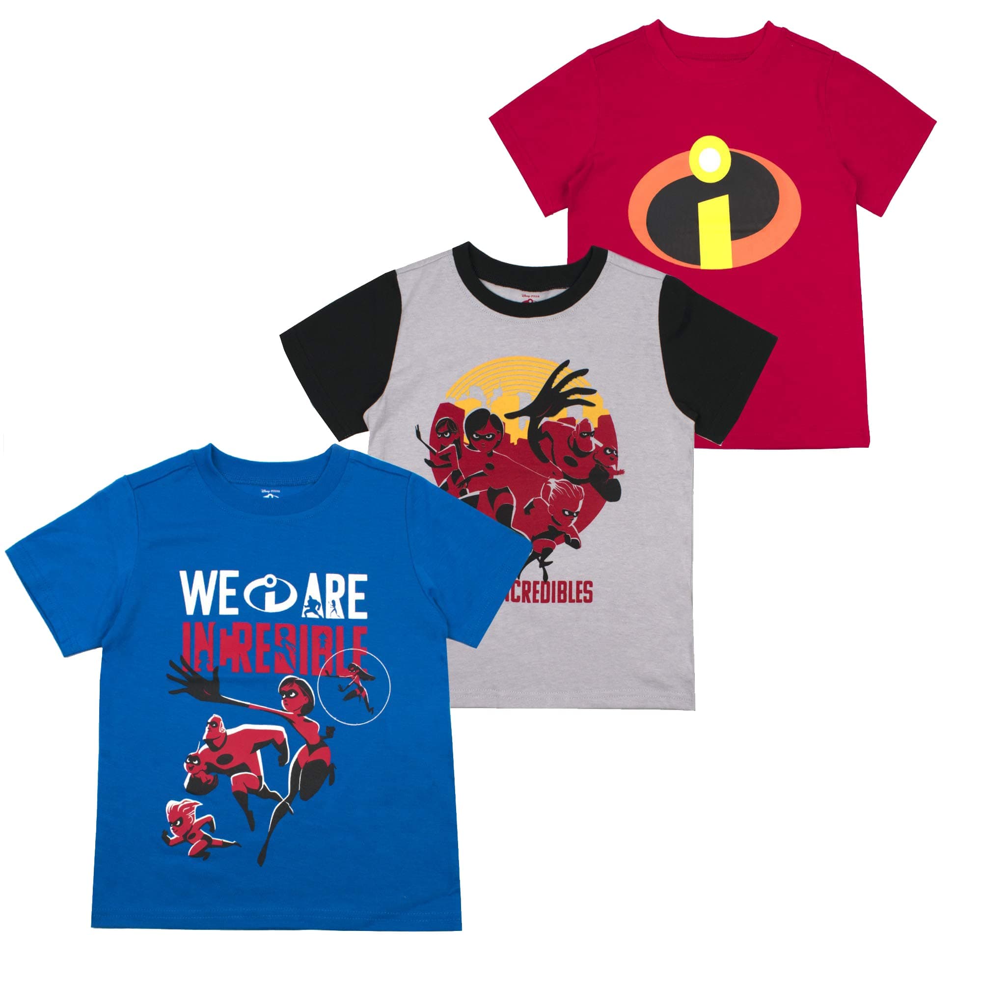 DisneyBoys' Mickey Mouse 3-Pack T-Shirts