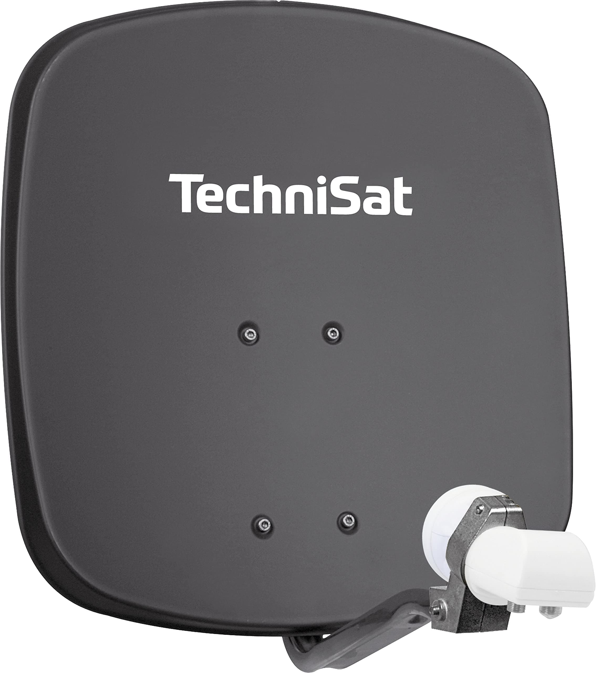 Technisat Digidish 45 Satellite Dish 45cm with Mounting and Dual LNB - Grey