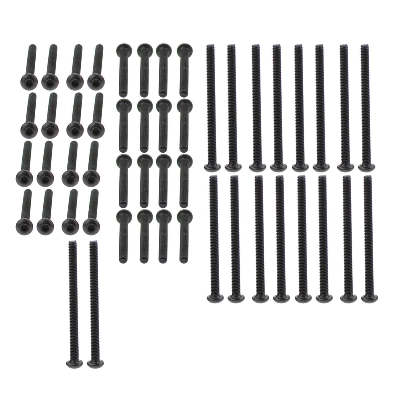 XunLiu Grade 10.9 Alloy Steel Button Head Hex Socket Screws (M3X40)