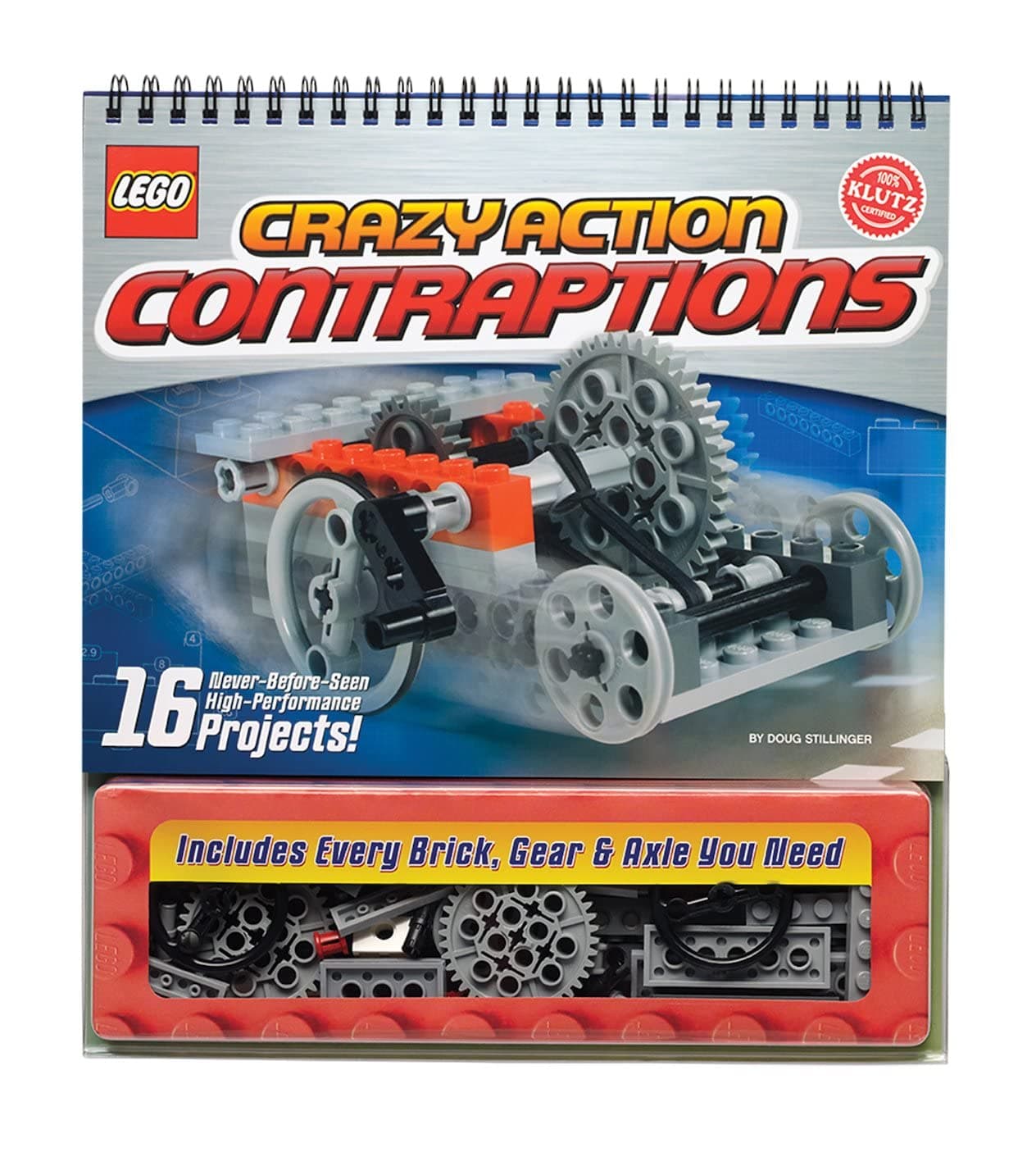 BSCHO Lego Crazy Action Contraptions (Klutz),Multicolor