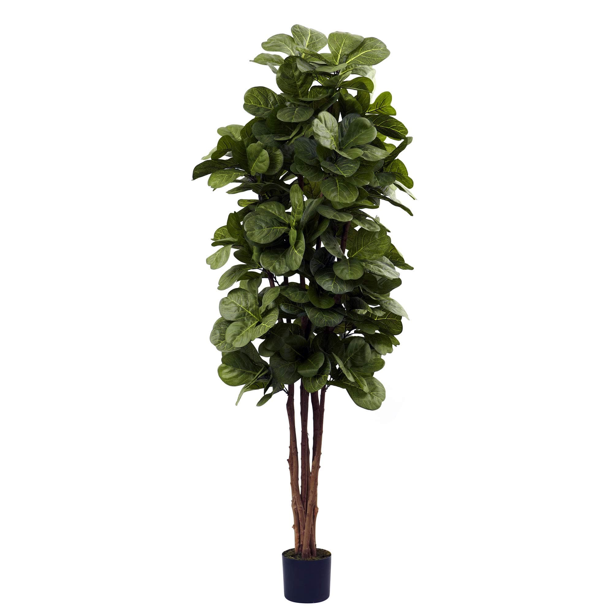 Nearly Natural 6ft. Fiddle Leaf Fig Artificial Tree