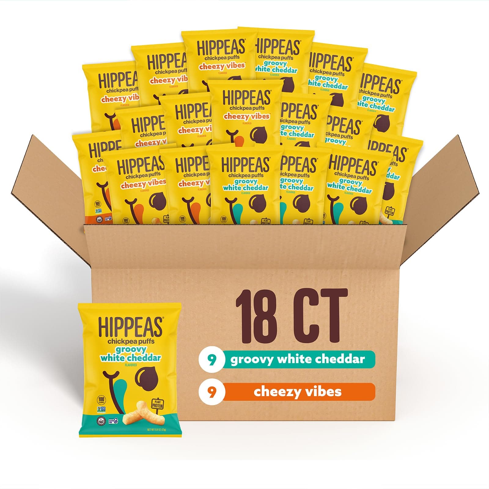 HIPPEAS Chickpea Puffs